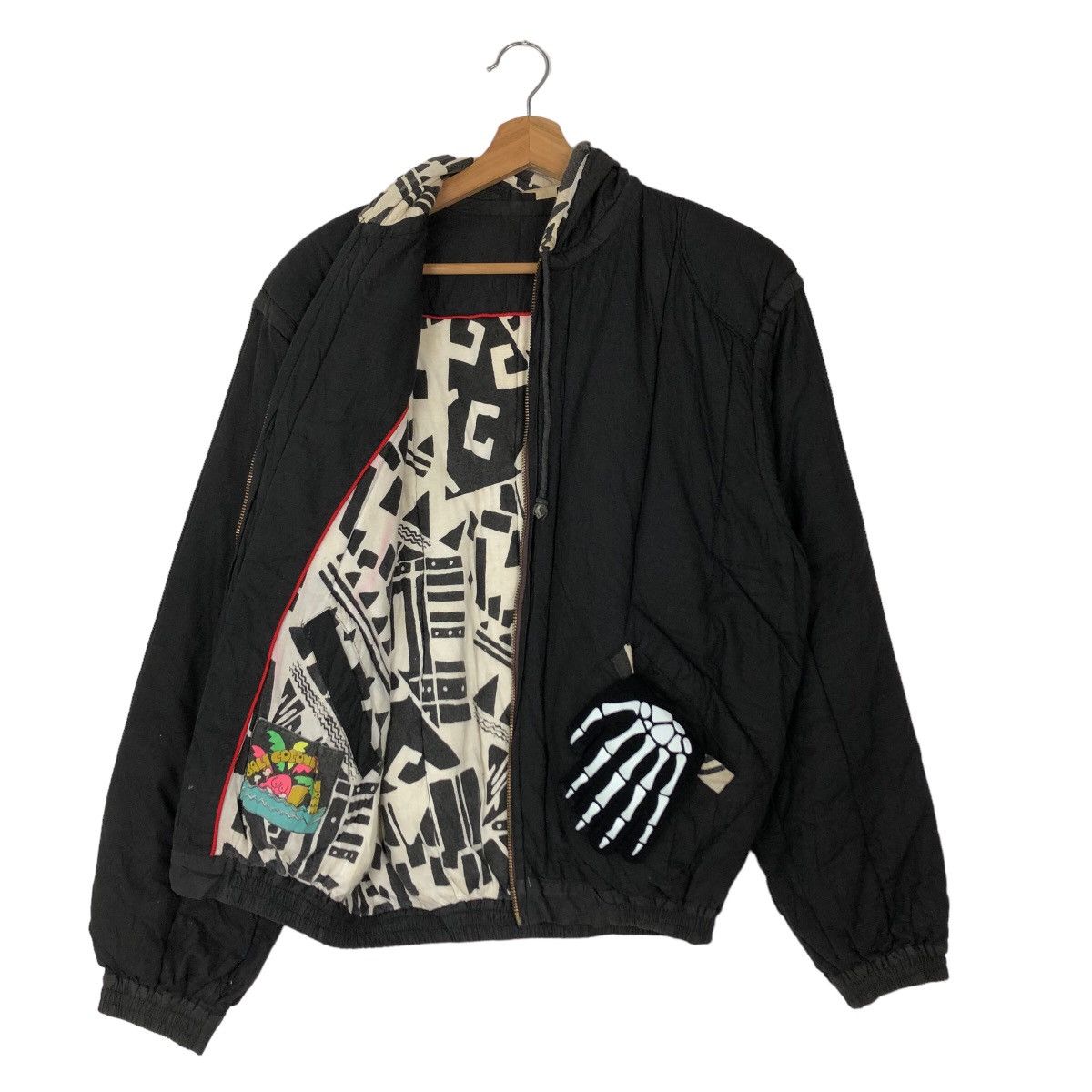 Japanese Brand VINTAGE BOMBER JACKET BALI COCONUT TREE INSPIRED ISSEYMIYAKE Size US M / EU 48-50 / 2 - 9 Thumbnail