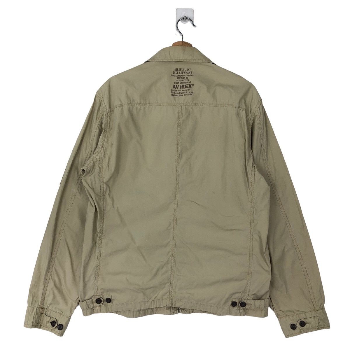 Avirex VINTAGE AVIREX USA CHORE JACKET BIG LOGO US NAVY MILITARY Size US L / EU 52-54 / 3 - 7 Thumbnail