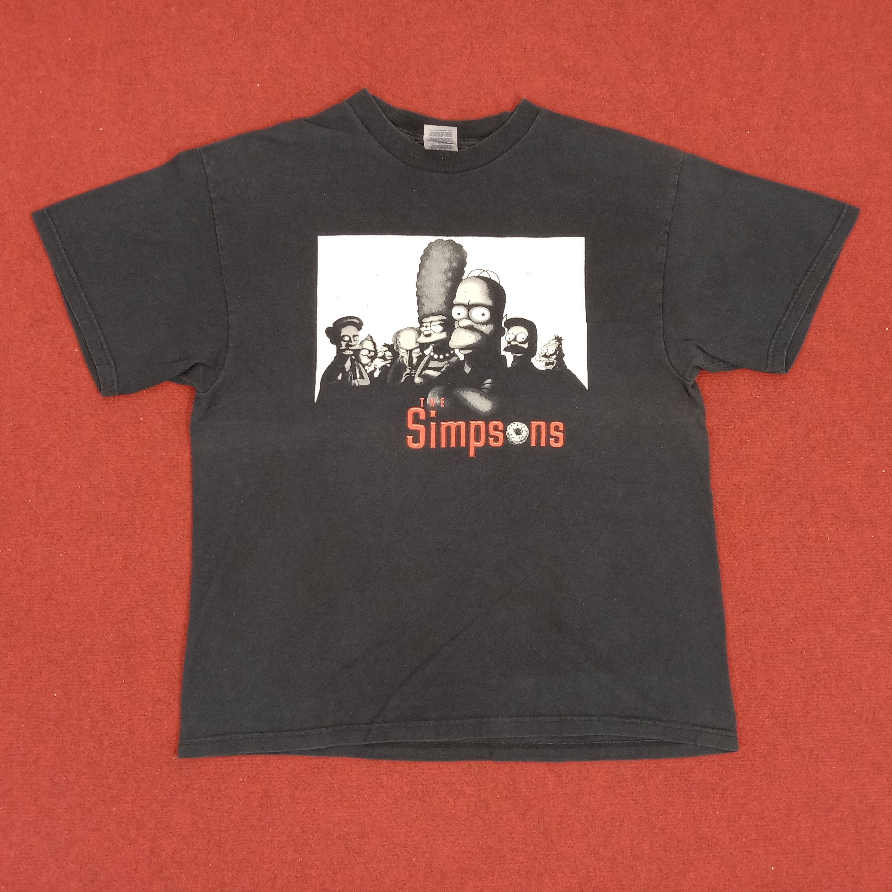 Vintage The Simpsons Cartoon Parody Movie Style Vintage Tshirt Size US L / EU 52-54 / 3 - 1 Thumbnail