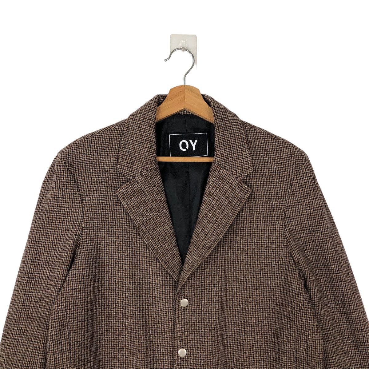 Japanese Brand VINTAGE HIKORY CHORE JACKET OY JAPAN PUNK BIG LOGO Size US M / EU 48-50 / 2 - 2 Thumbnail