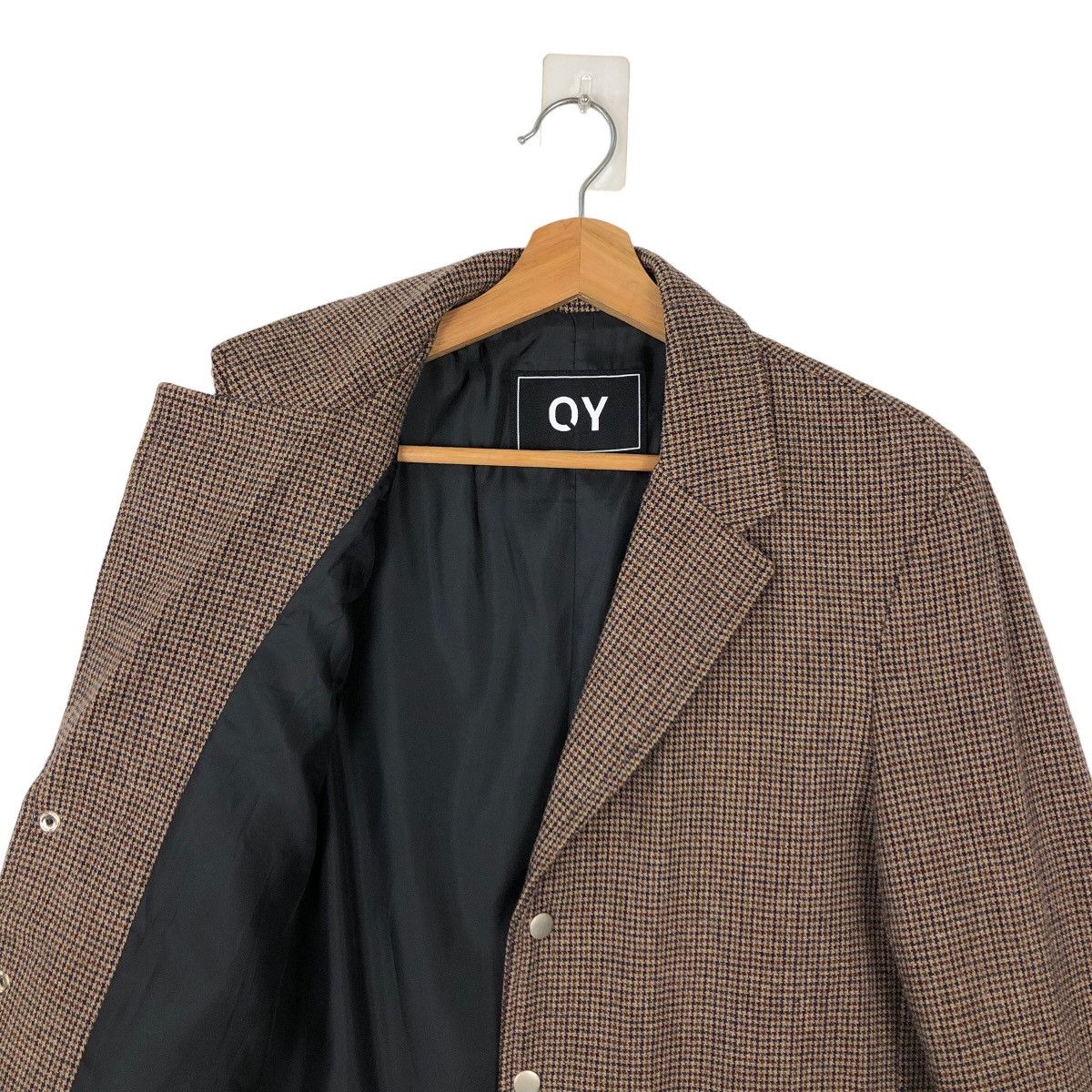Japanese Brand VINTAGE HIKORY CHORE JACKET OY JAPAN PUNK BIG LOGO Size US M / EU 48-50 / 2 - 9 Thumbnail