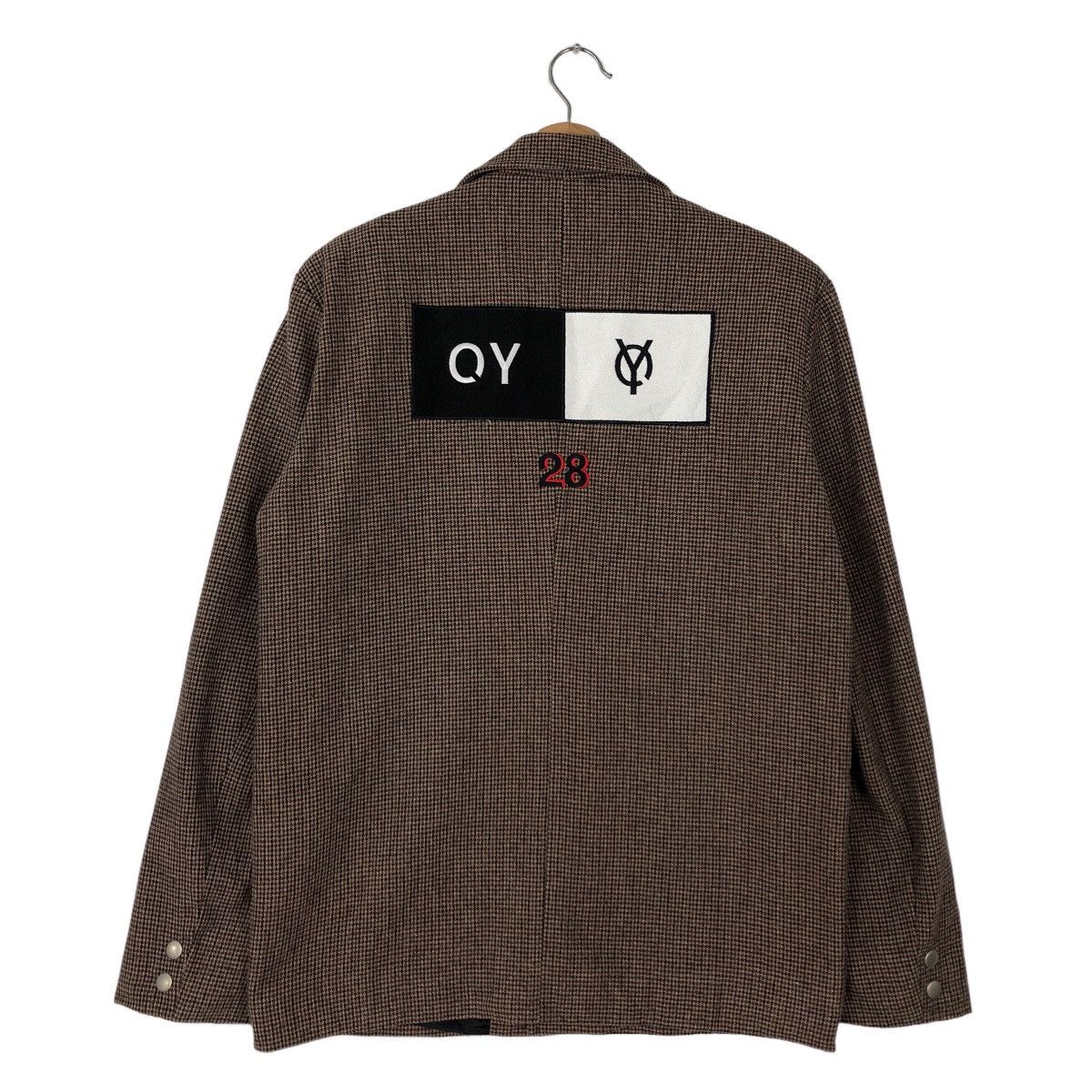 Japanese Brand VINTAGE HIKORY CHORE JACKET OY JAPAN PUNK BIG LOGO Size US M / EU 48-50 / 2 - 7 Thumbnail