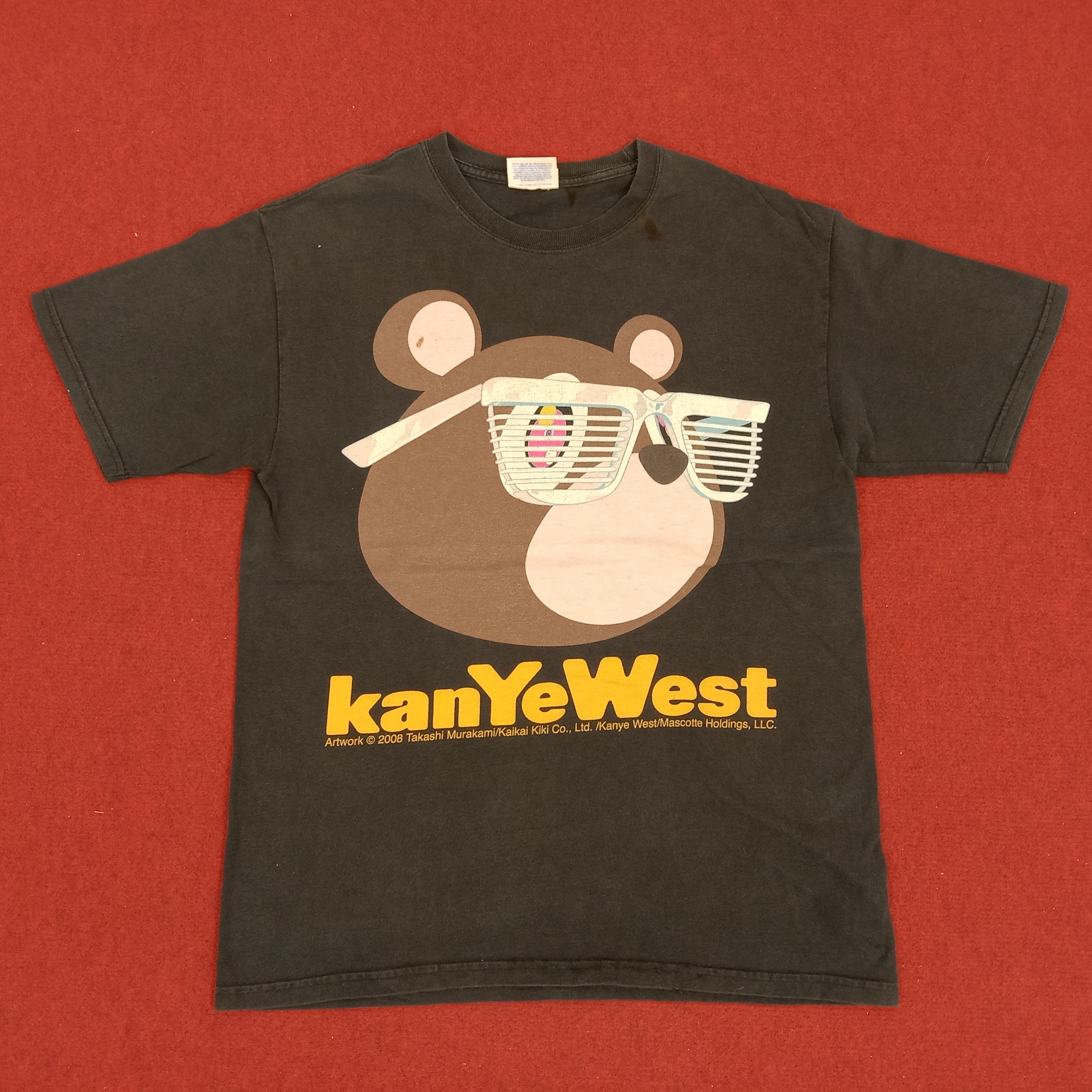 Takashi Murakami X Kanye West Big Design Vintage Tshirt 