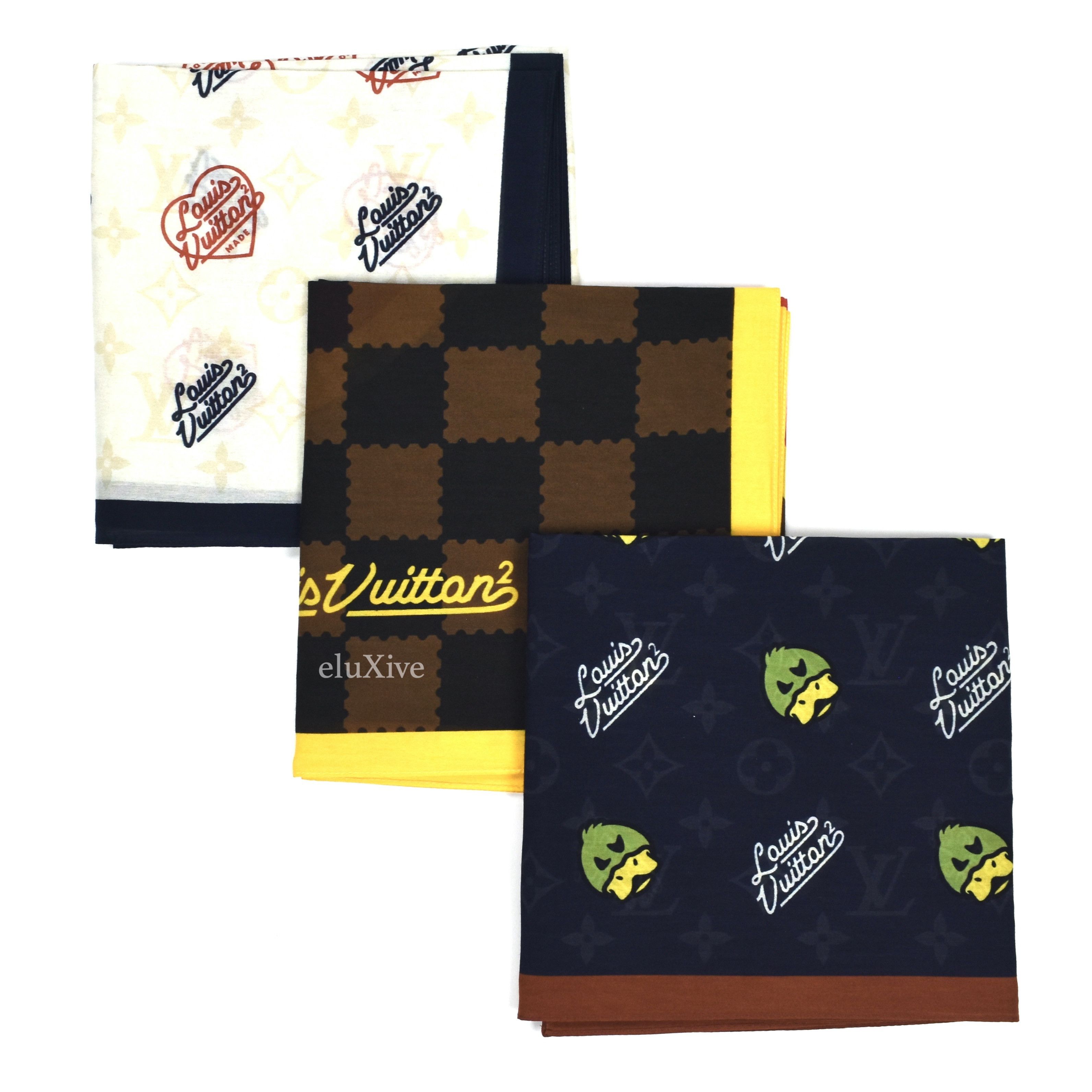 小物 Louis Vuitton x Supreme Monogram Bandana Supreme x Louis Vuitton Monogram Bandana Red - SS17 - US