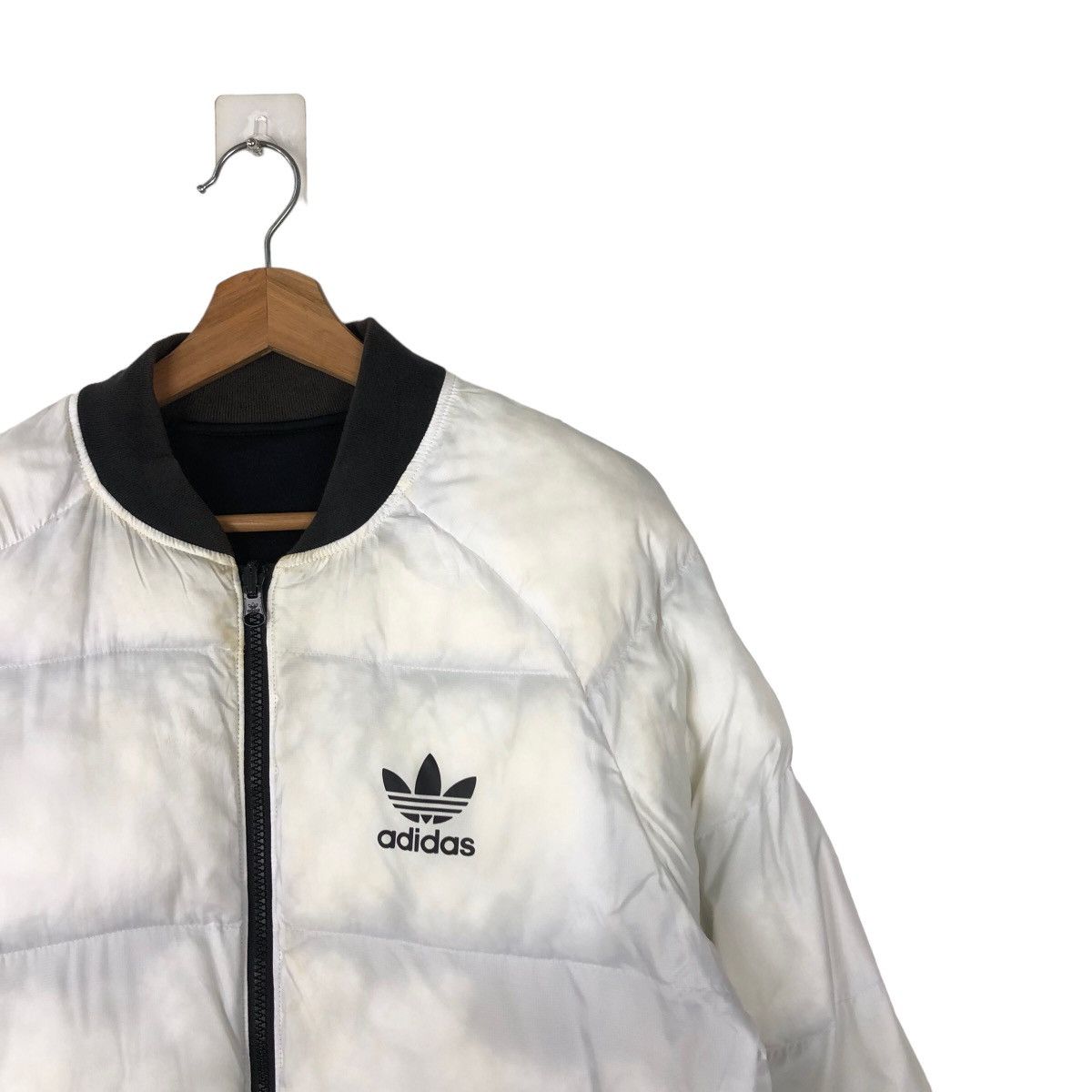 Adidas VINTAGE REVERSIBLE DOWN PUFFER JACKET ADIDAS Size US M / EU 48-50 / 2 - 5 Thumbnail