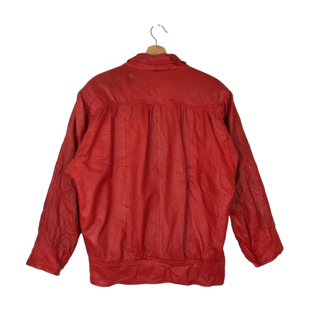 Japanese Brand VINTAGE BOMBER LEATHER JACKET HARAJUKU MOTHER JAPAN MADE Size US M / EU 48-50 / 2 - 7 Thumbnail