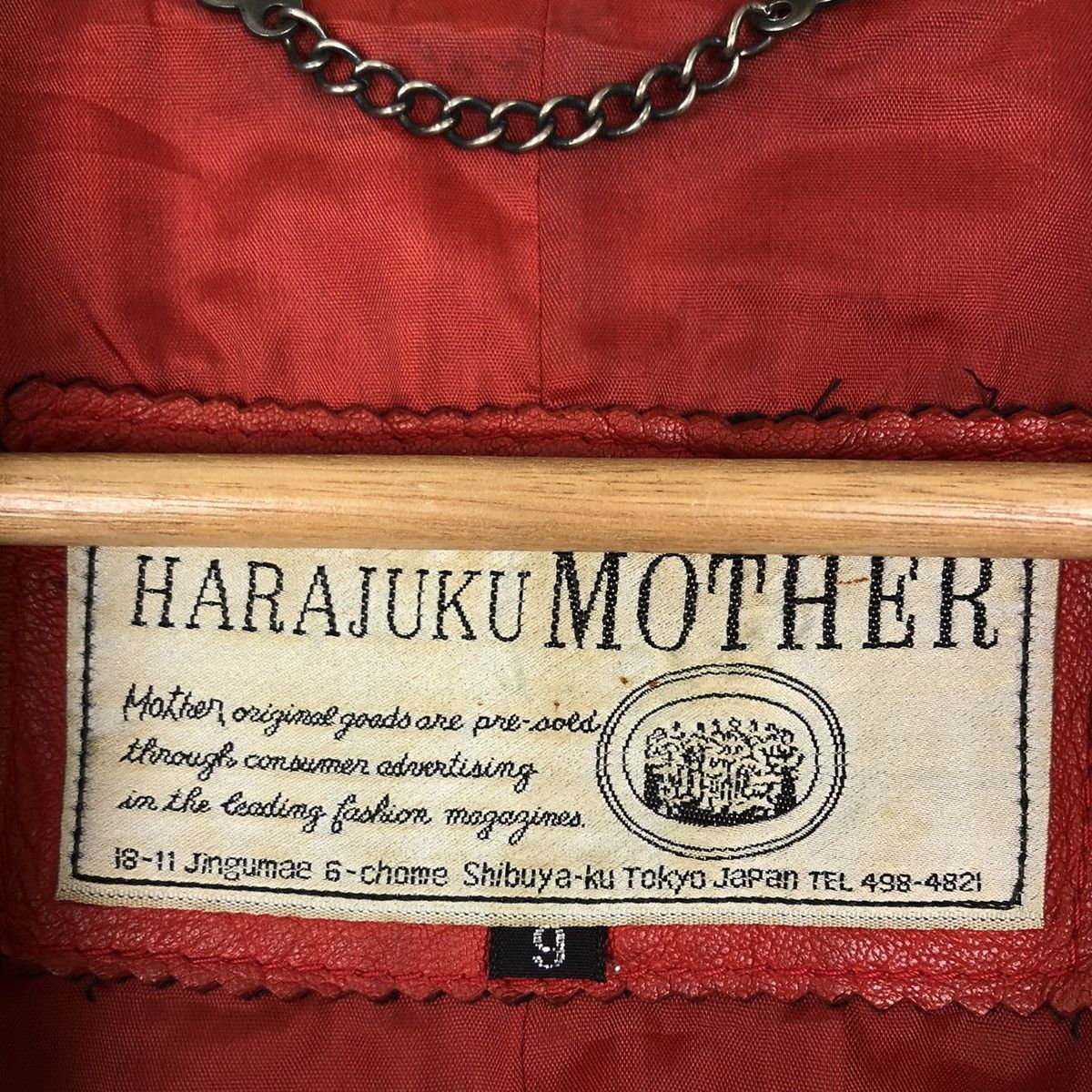Japanese Brand VINTAGE BOMBER LEATHER JACKET HARAJUKU MOTHER JAPAN MADE Size US M / EU 48-50 / 2 - 11 Thumbnail