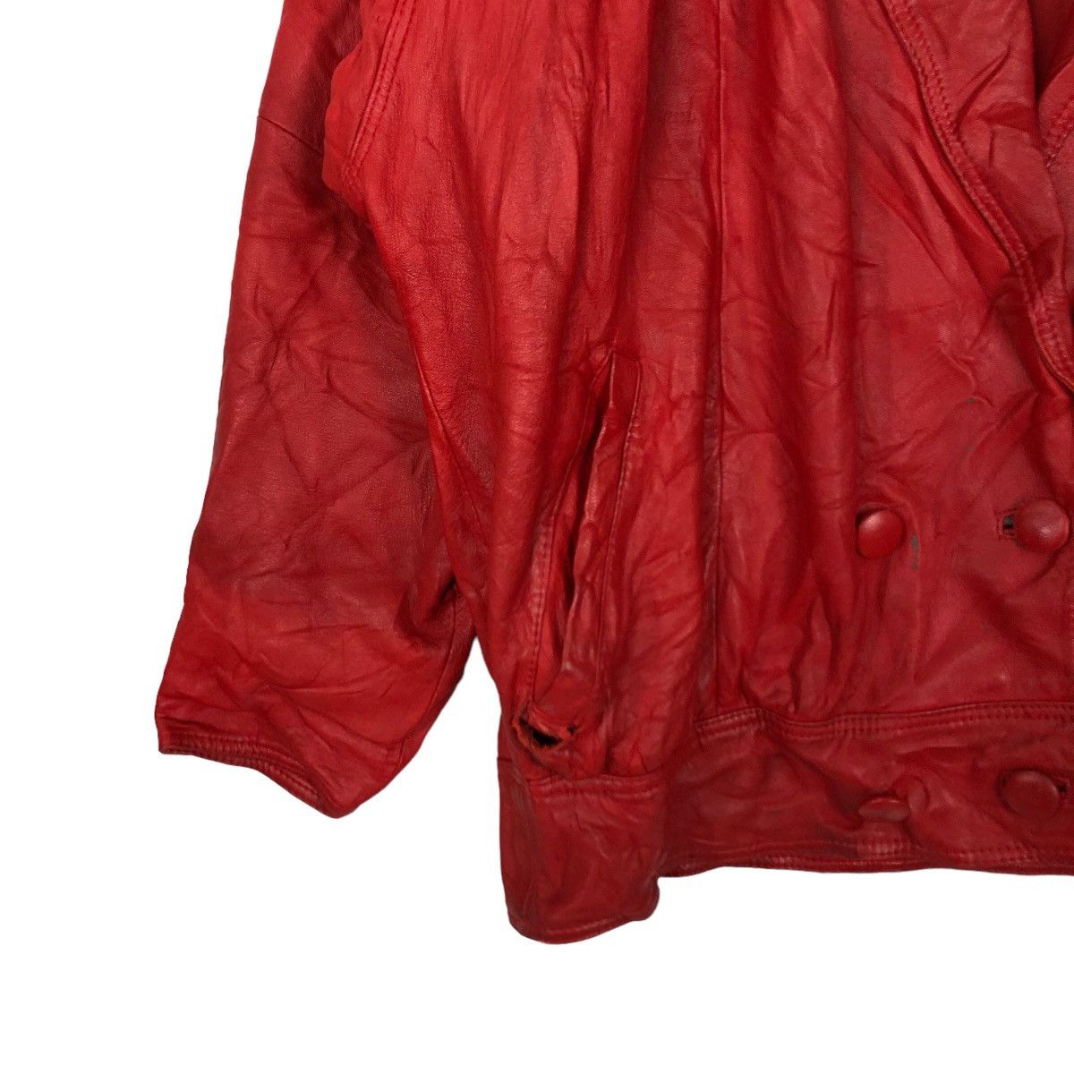 Japanese Brand VINTAGE BOMBER LEATHER JACKET HARAJUKU MOTHER JAPAN MADE Size US M / EU 48-50 / 2 - 3 Thumbnail