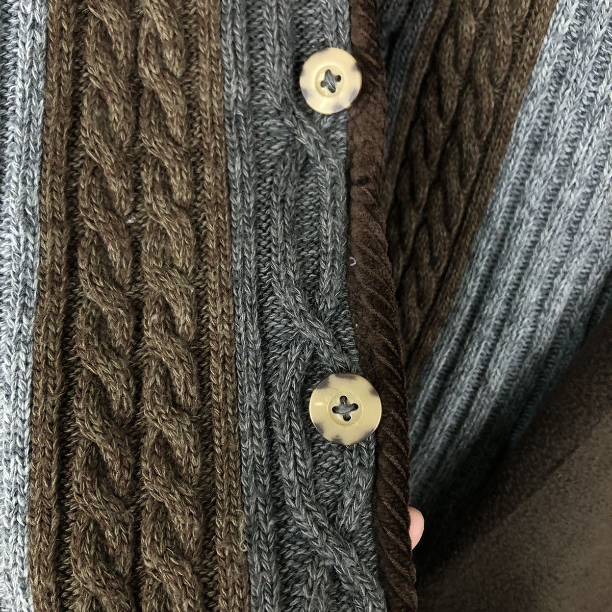 Japanese Brand VINTAGE KNIT VIVRECLUB BOMBER JACKET JAPAN ISSEY MIYAKE Size US L / EU 52-54 / 3 - 12 Thumbnail