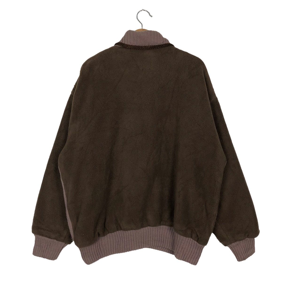 Japanese Brand VINTAGE KNIT VIVRECLUB BOMBER JACKET JAPAN ISSEY MIYAKE Size US L / EU 52-54 / 3 - 7 Thumbnail
