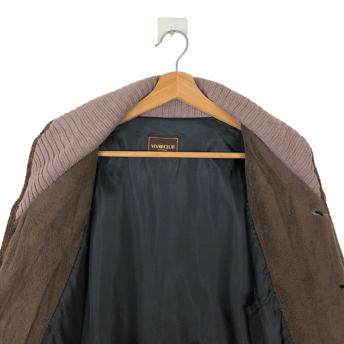 Japanese Brand VINTAGE KNIT VIVRECLUB BOMBER JACKET JAPAN ISSEY MIYAKE Size US L / EU 52-54 / 3 - 10 Thumbnail
