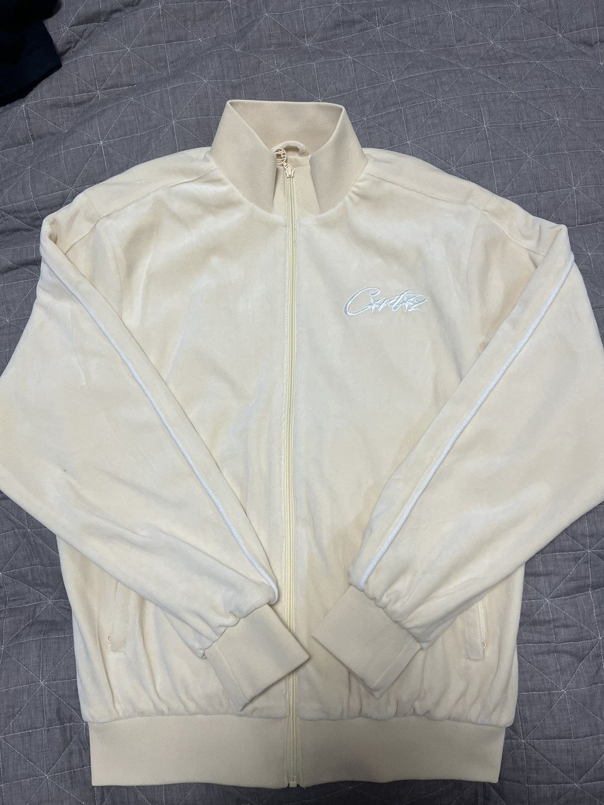Corteiz Corteiz Allstarz VVS Velour Jacket | Grailed