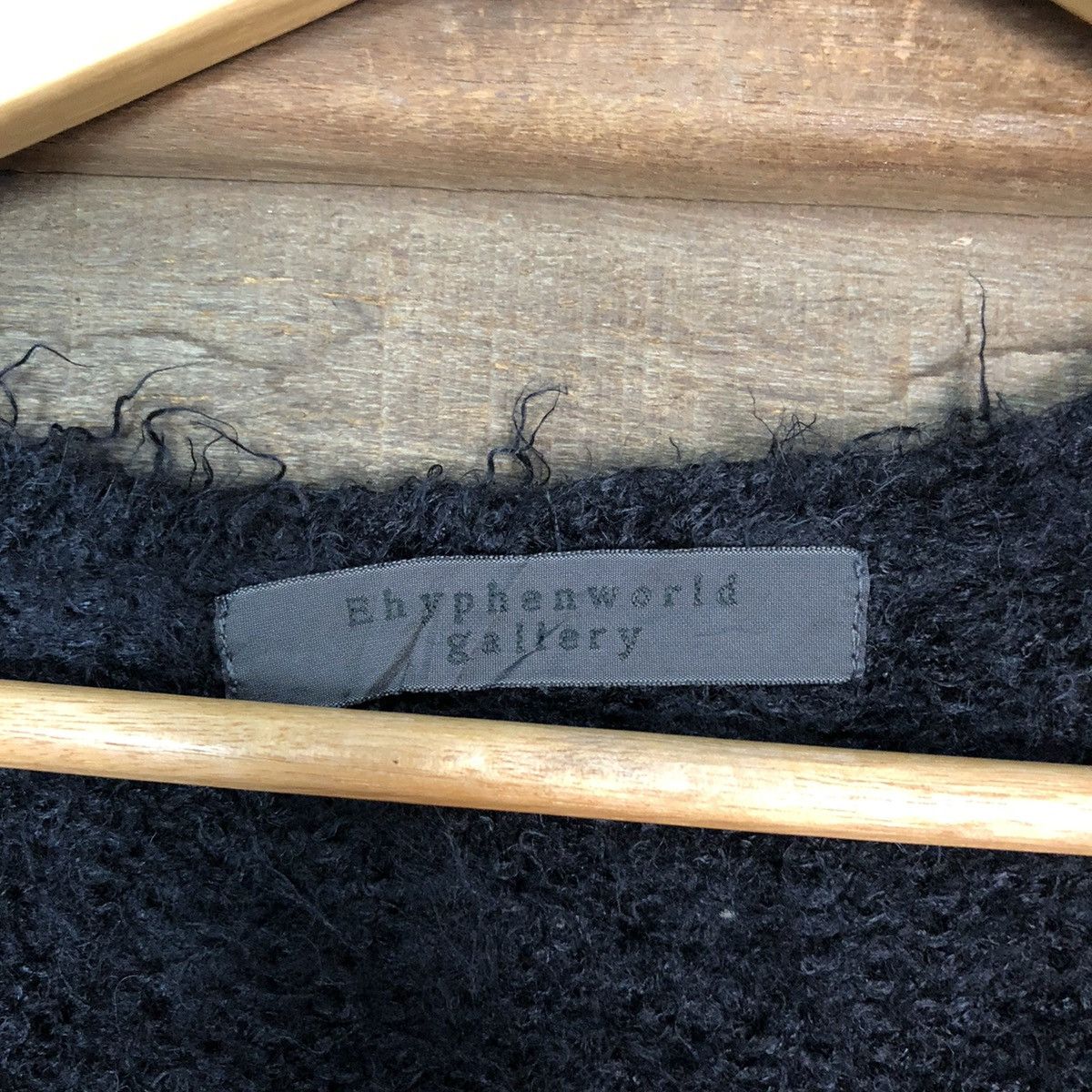 Homespun Knitwear × Japanese Brand Hypen World Gallery Shag Shaggy Fur Mohair Knitwear #6976 Size US M / EU 48-50 / 2 - 7 Thumbnail