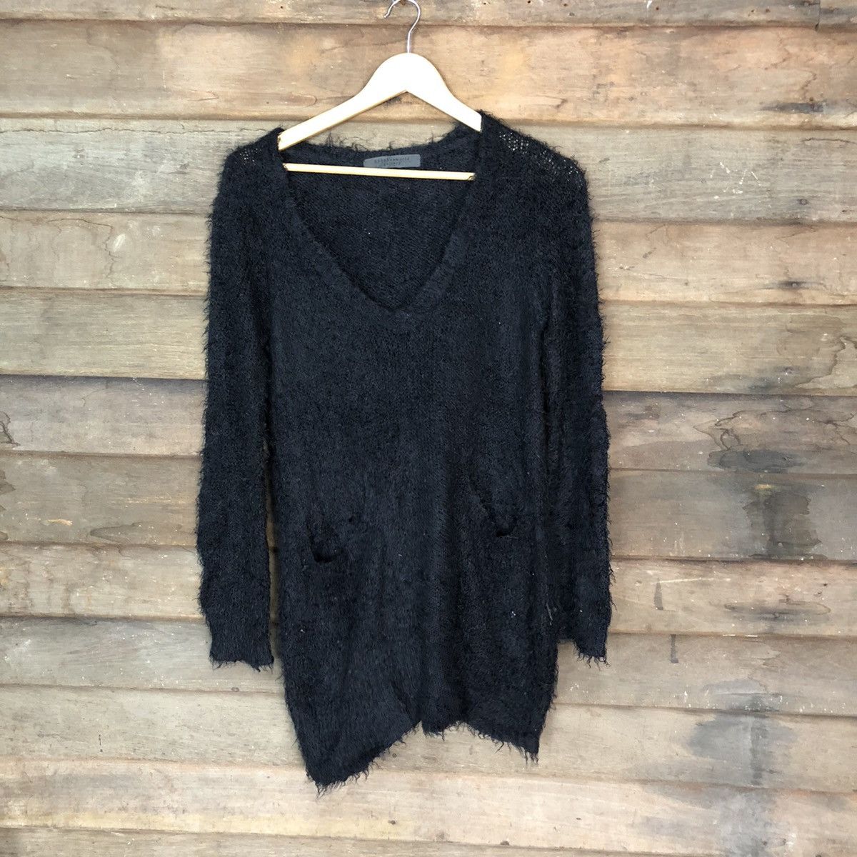 Homespun Knitwear × Japanese Brand Hypen World Gallery Shag Shaggy Fur Mohair Knitwear #6976 Size US M / EU 48-50 / 2 - 1 Thumbnail