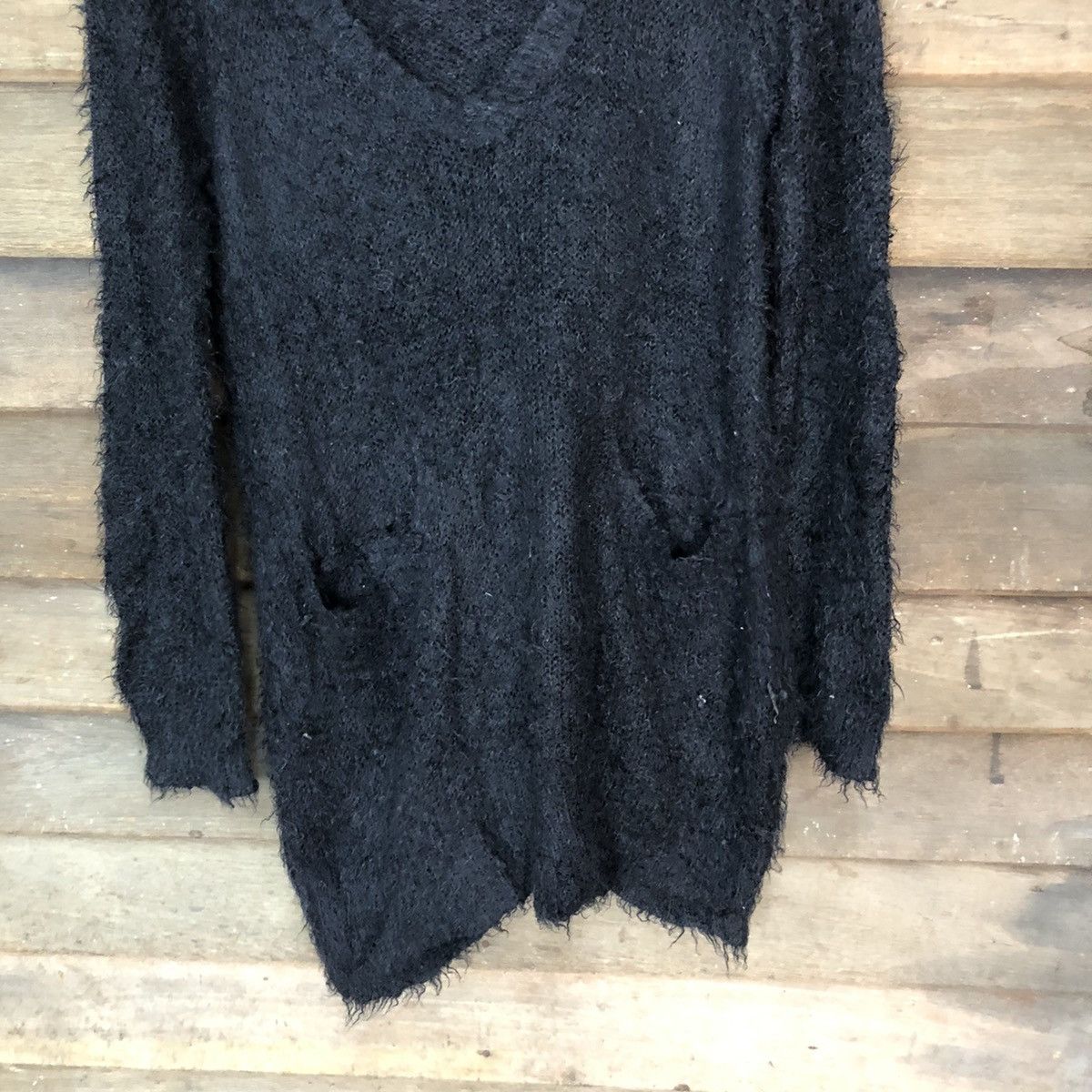 Homespun Knitwear × Japanese Brand Hypen World Gallery Shag Shaggy Fur Mohair Knitwear #6976 Size US M / EU 48-50 / 2 - 3 Thumbnail