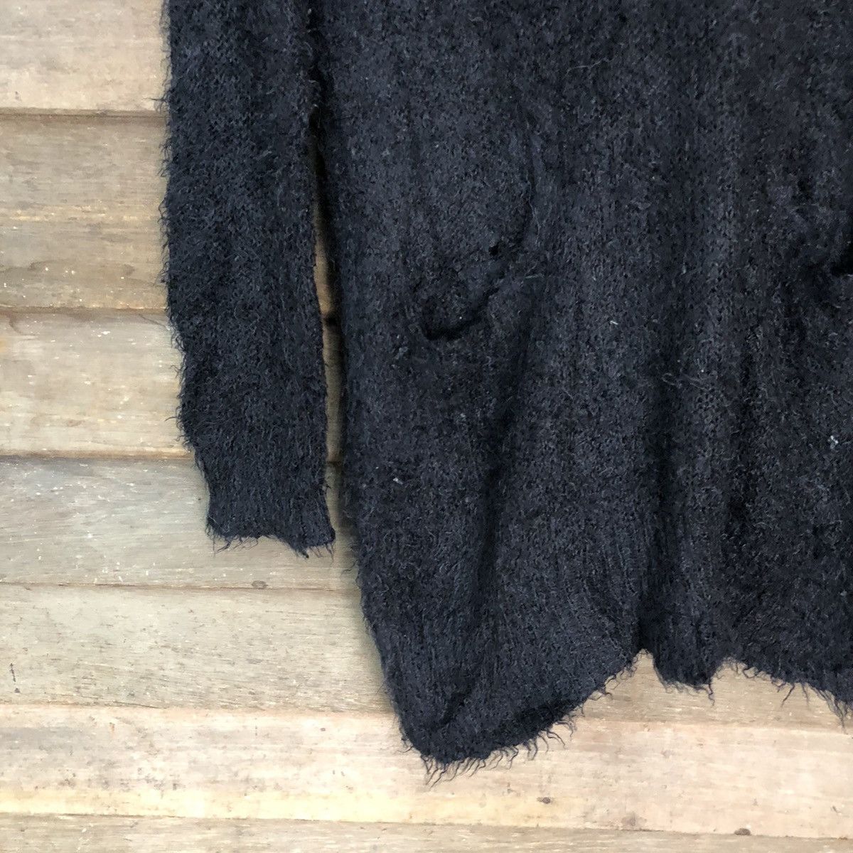 Homespun Knitwear × Japanese Brand Hypen World Gallery Shag Shaggy Fur Mohair Knitwear #6976 Size US M / EU 48-50 / 2 - 4 Thumbnail