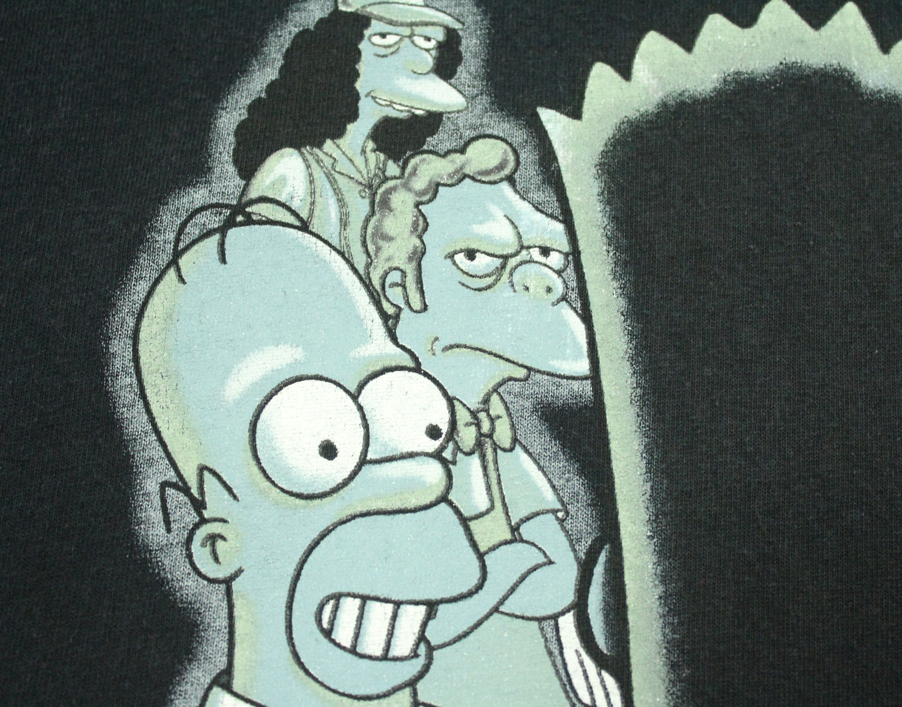 Cartoon Network × Vintage Vintage THE SIMPSONS T Shirt Matt Groening 2001 Size US XL / EU 56 / 4 - 6 Thumbnail