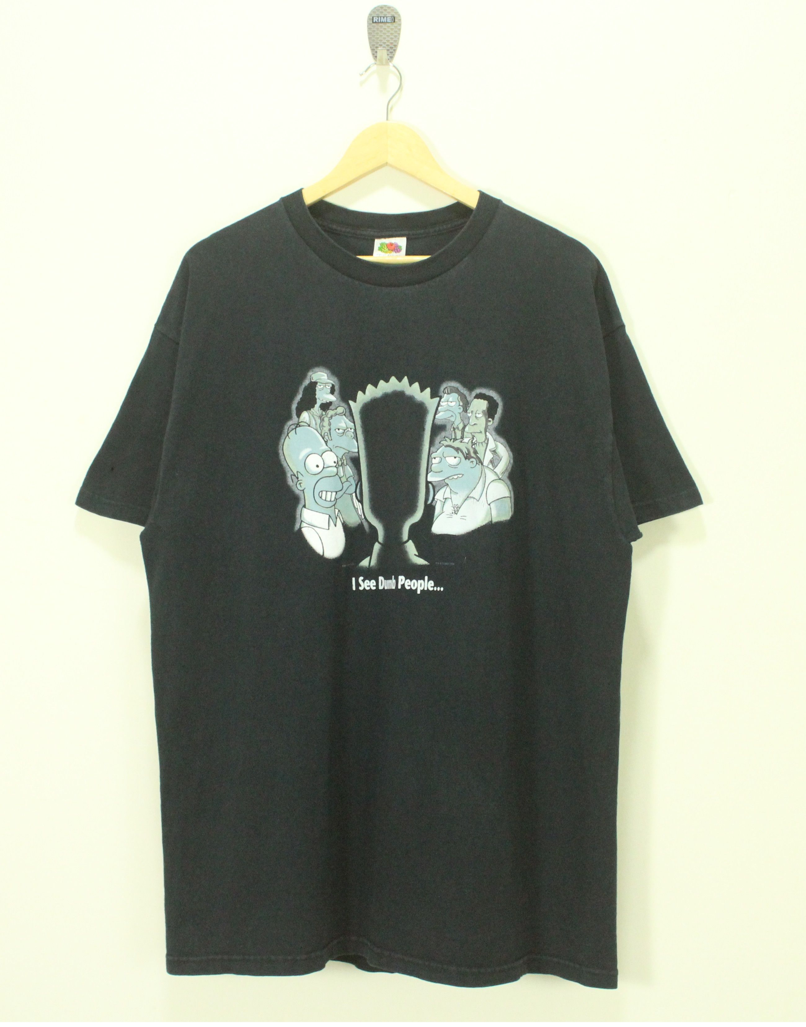 Cartoon Network × Vintage Vintage THE SIMPSONS T Shirt Matt Groening 2001 Size US XL / EU 56 / 4 - 1 Thumbnail