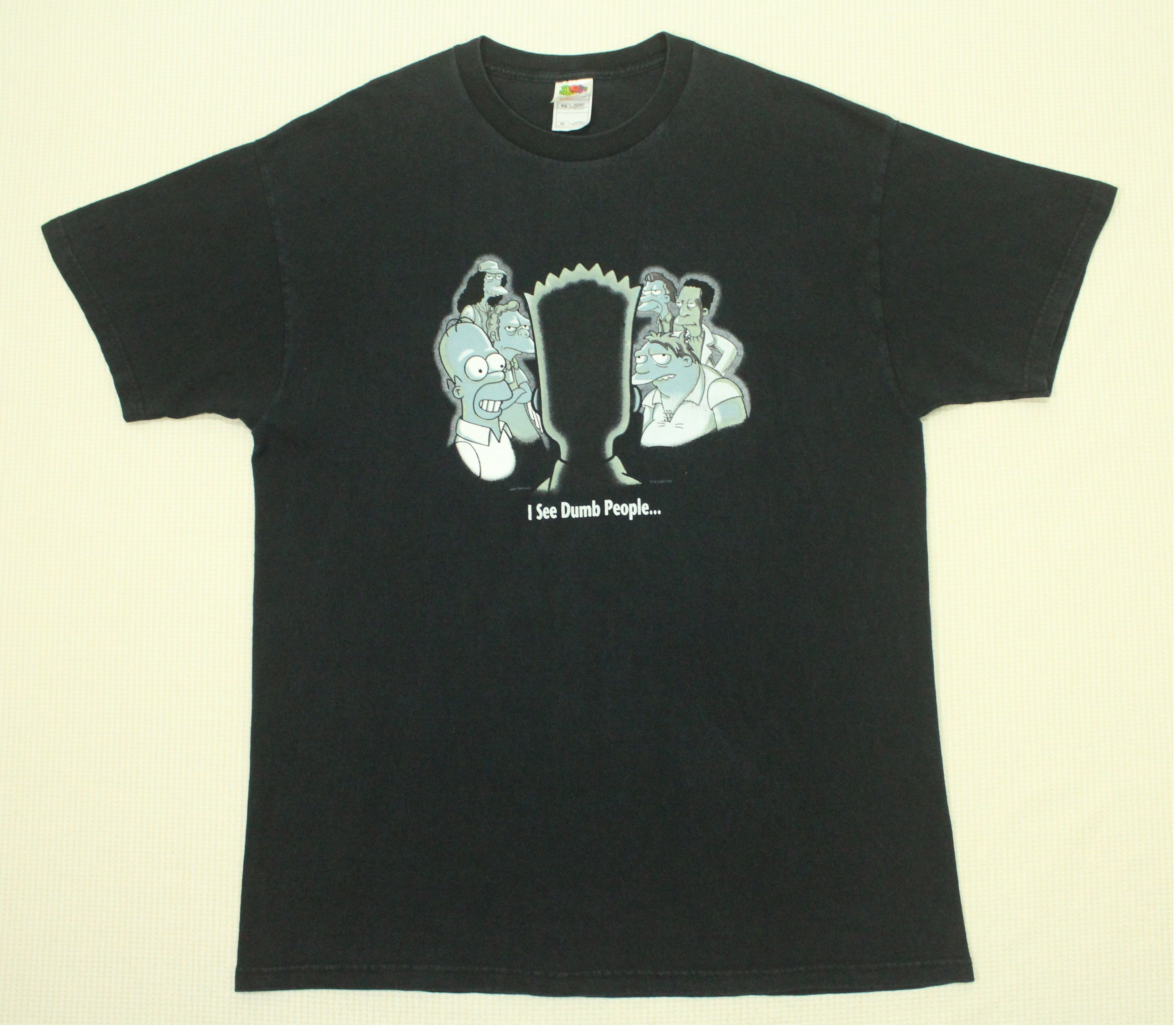 Cartoon Network × Vintage Vintage THE SIMPSONS T Shirt Matt Groening 2001 Size US XL / EU 56 / 4 - 3 Thumbnail