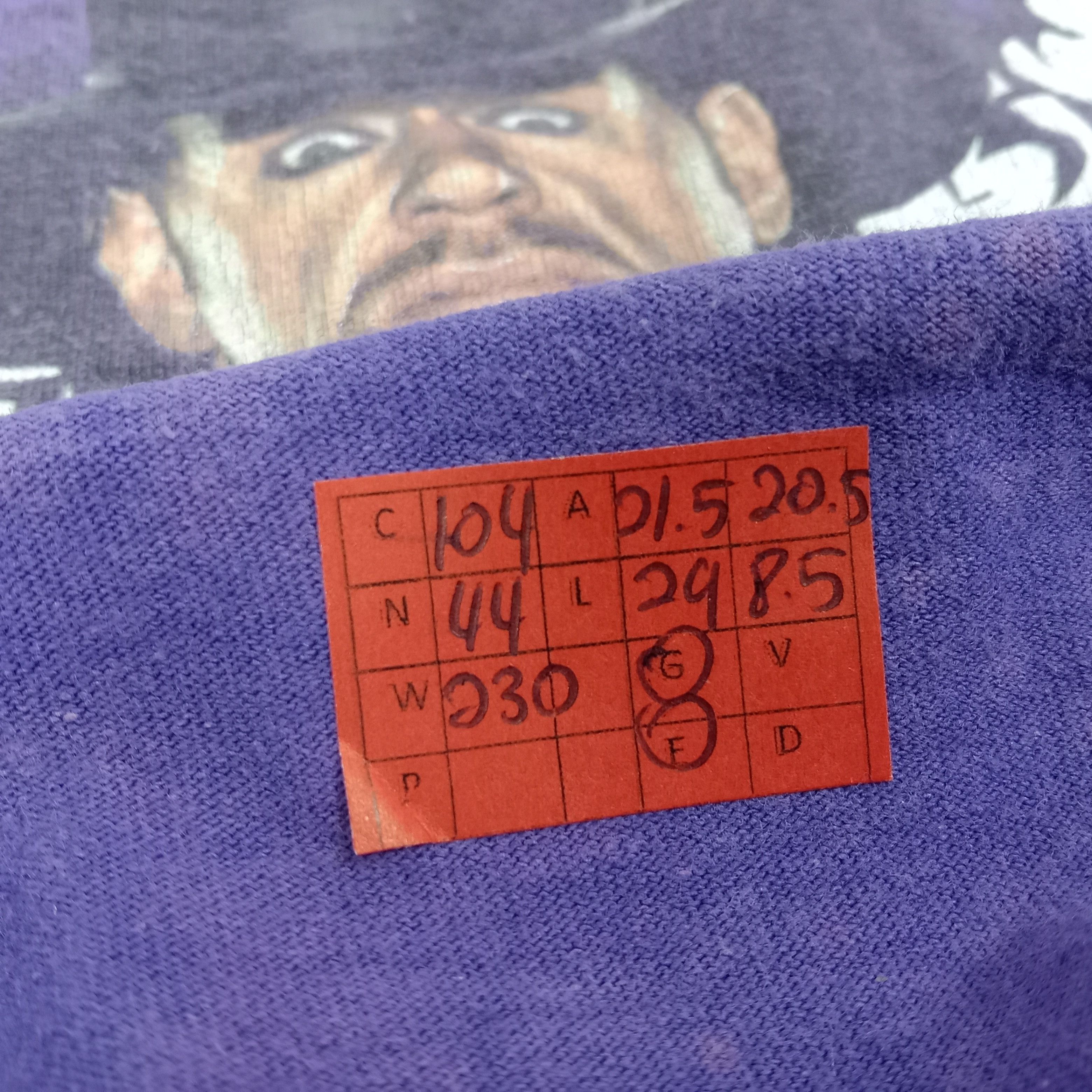 Vintage × WWE WWE Undertaker Wrestling Entertainment Vintage Tshirt Size US L / EU 52-54 / 3 - 12 Thumbnail