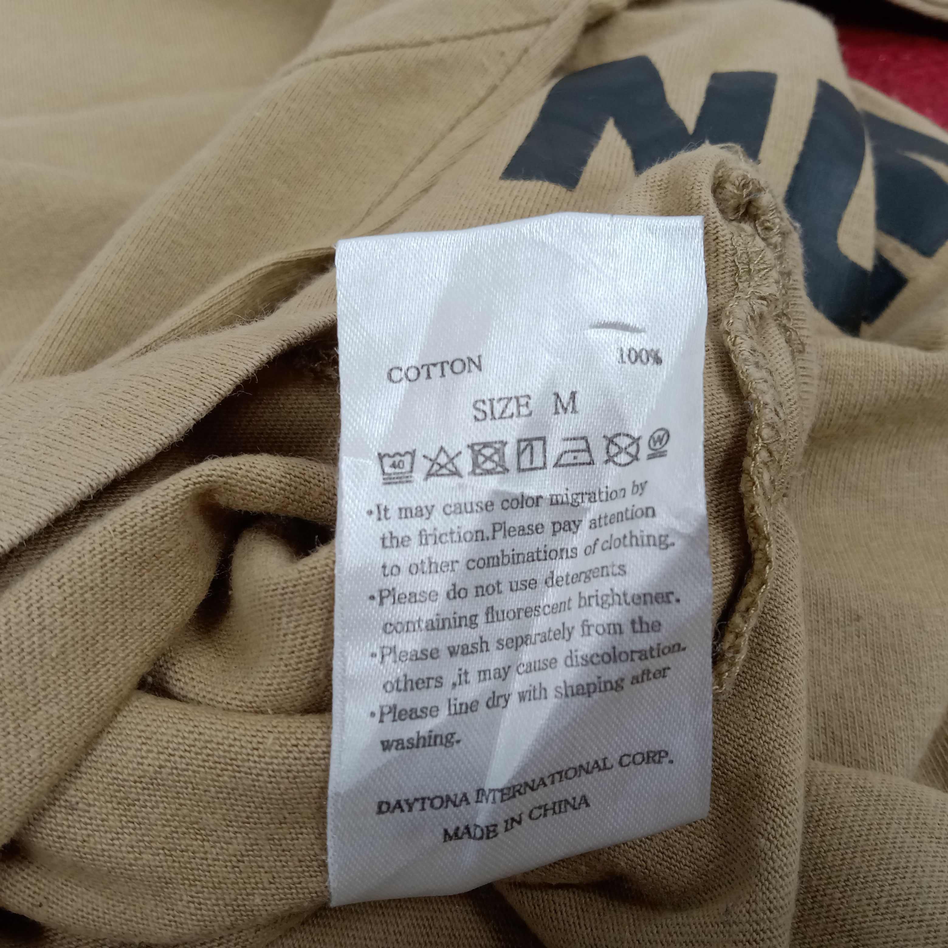 Japanese Brand × Number (N)ine × Vintage Number Nine Japanese Brand Spell Out Design Tshirt Size US XL / EU 56 / 4 - 6 Thumbnail