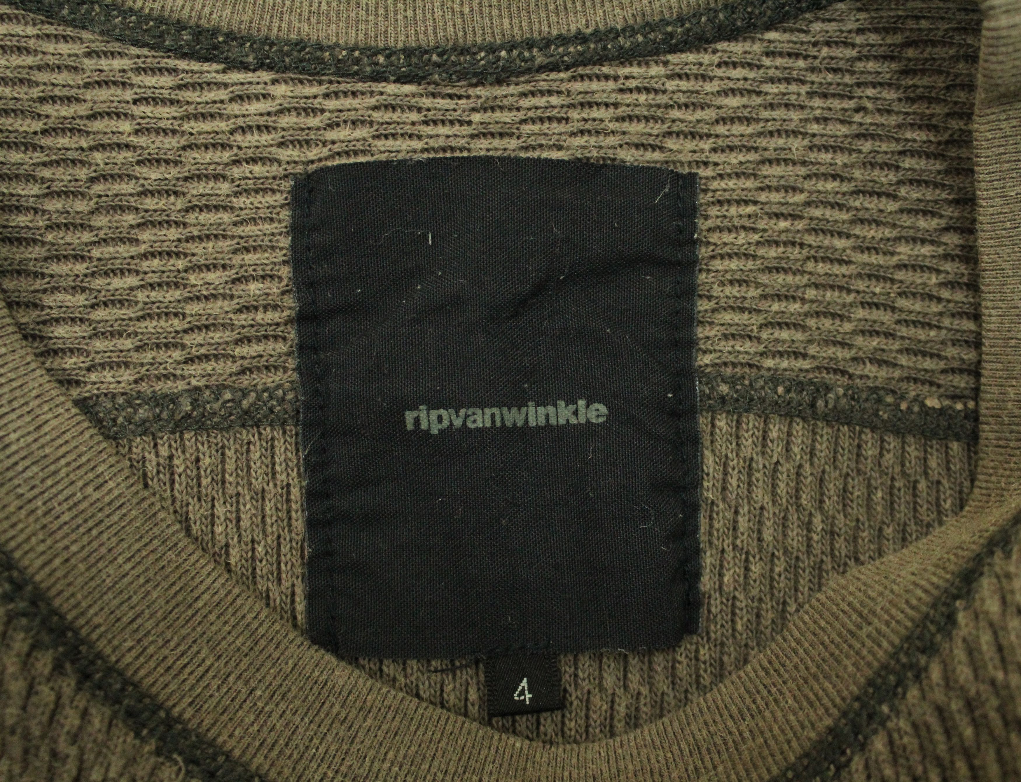 RIPVANWINKLE RIP VAN WINKLE Shirt Knitted WovenThermal Size US M / EU 48-50 / 2 - 6 Thumbnail
