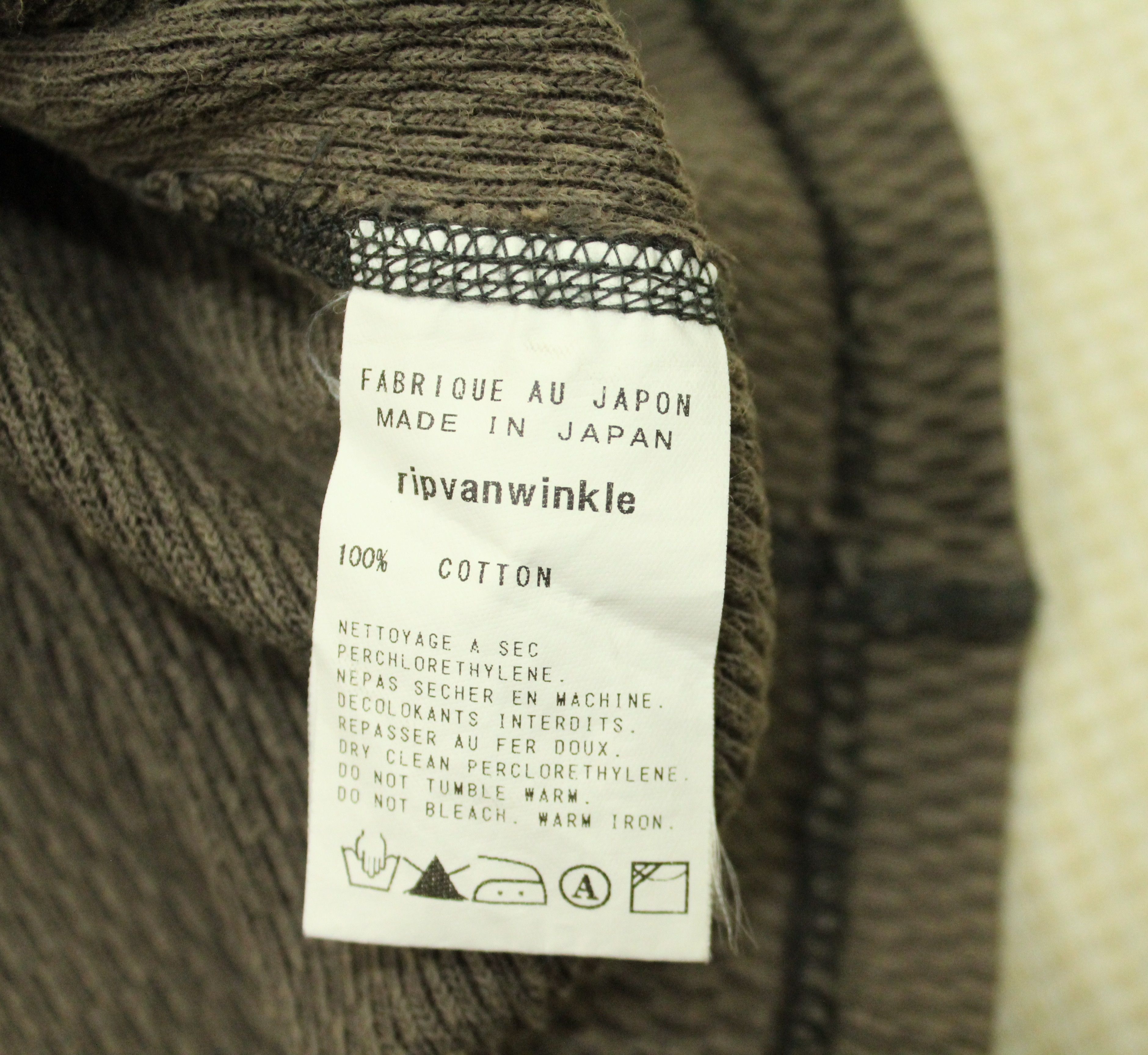 RIPVANWINKLE RIP VAN WINKLE Shirt Knitted WovenThermal Size US M / EU 48-50 / 2 - 9 Thumbnail