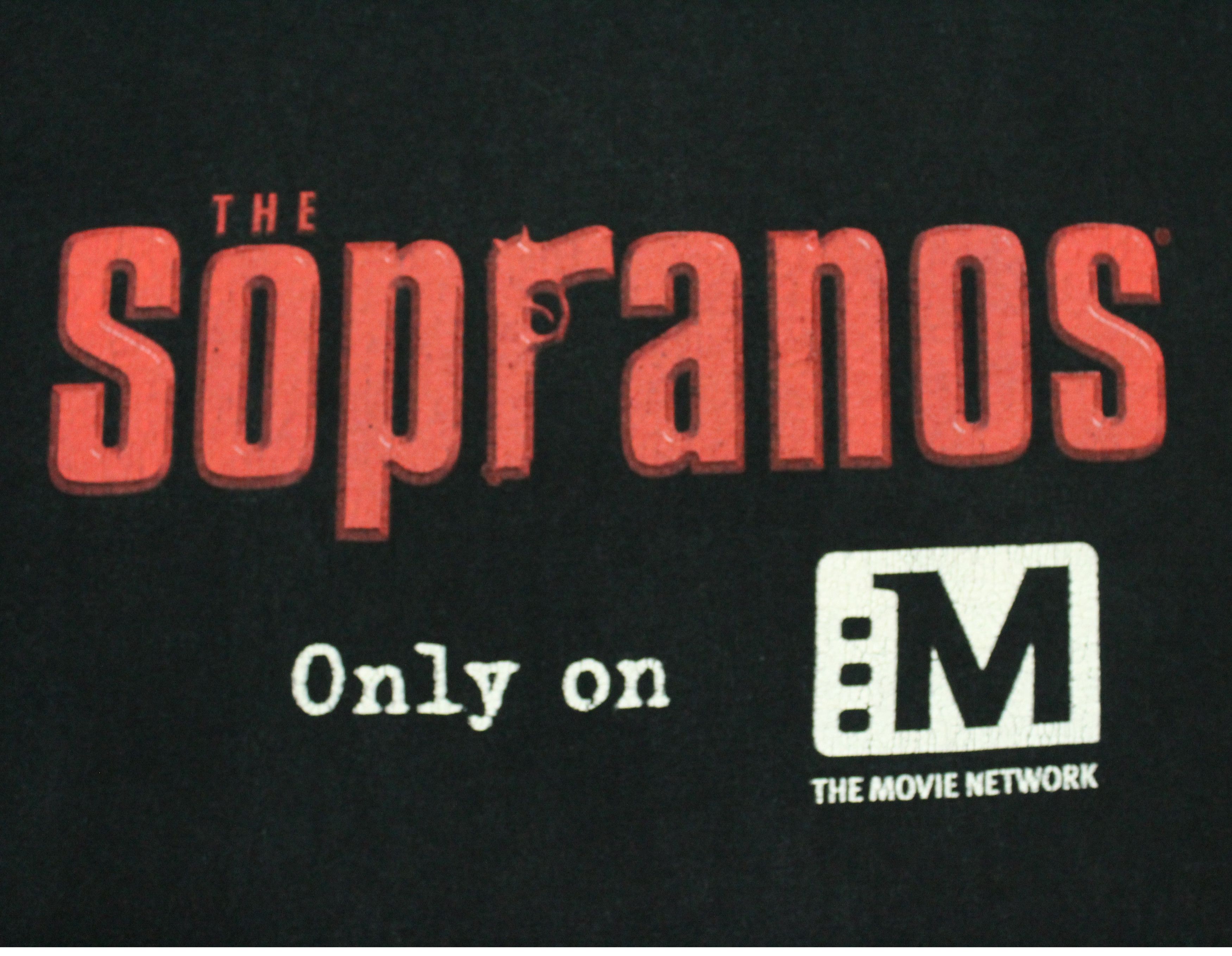 Vintage Vintage THE SOPRANOS T Shirt Movie Distressed Tear Size US L / EU 52-54 / 3 - 5 Thumbnail