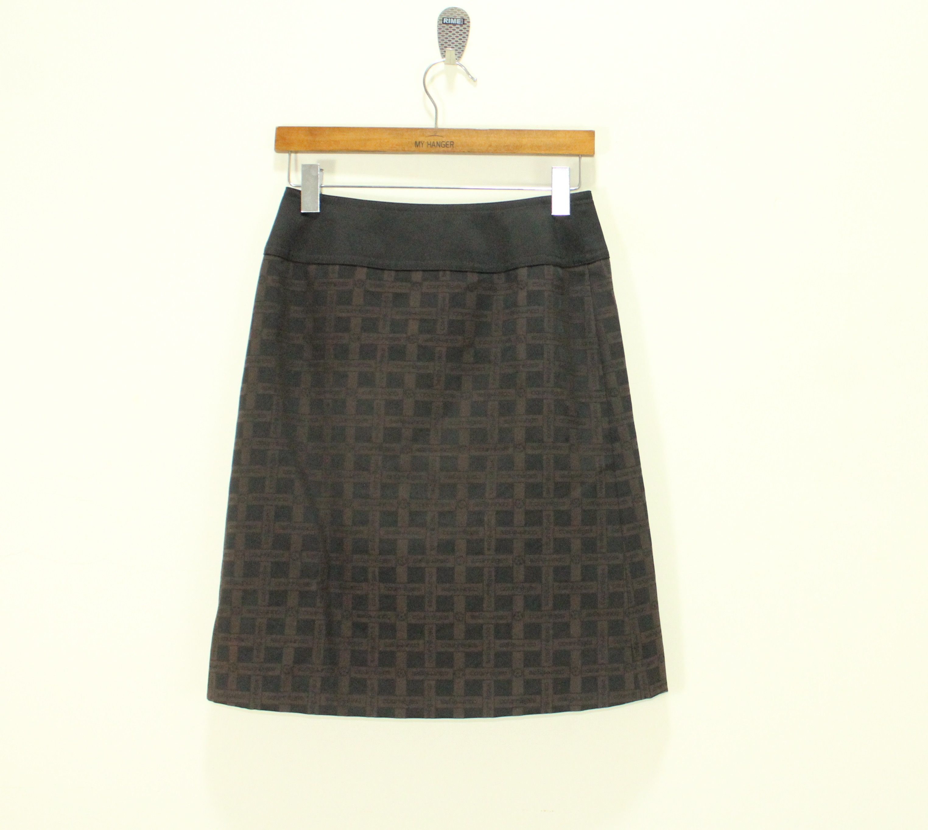 Courreges COURREGES Skirt Monogram Logo Size 26" / US 2 / IT 38 - 3 Thumbnail