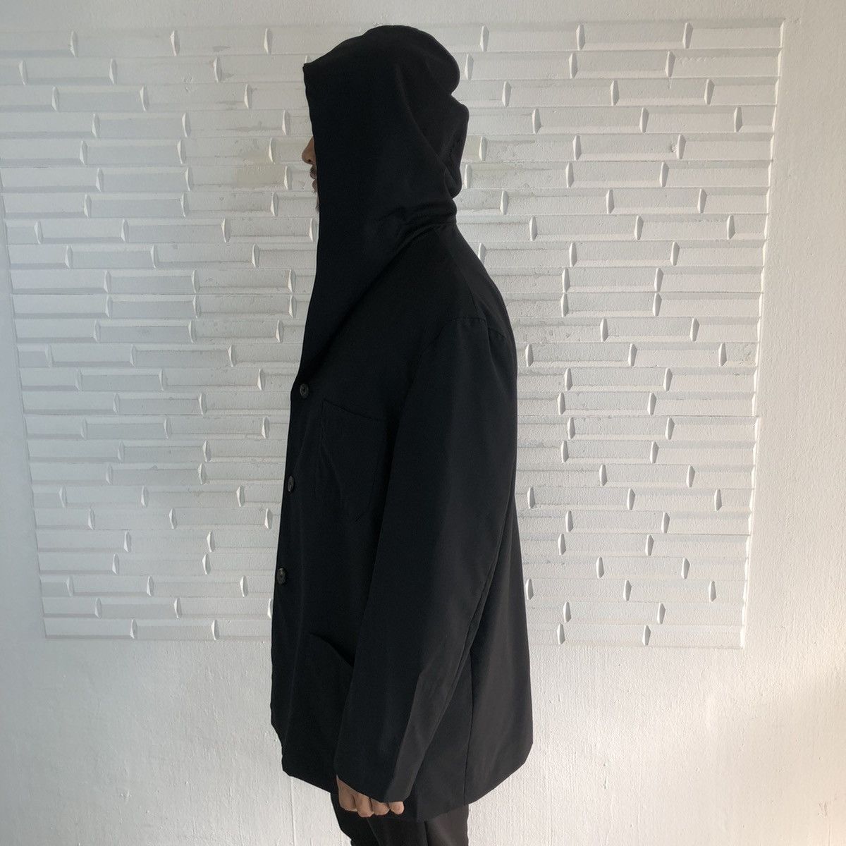 Yohji Yamamoto YS FOR MEN BY YOHJI YAMAMOTO HOODIE LIGHT JACKET Size US L / EU 52-54 / 3 - 11 Thumbnail