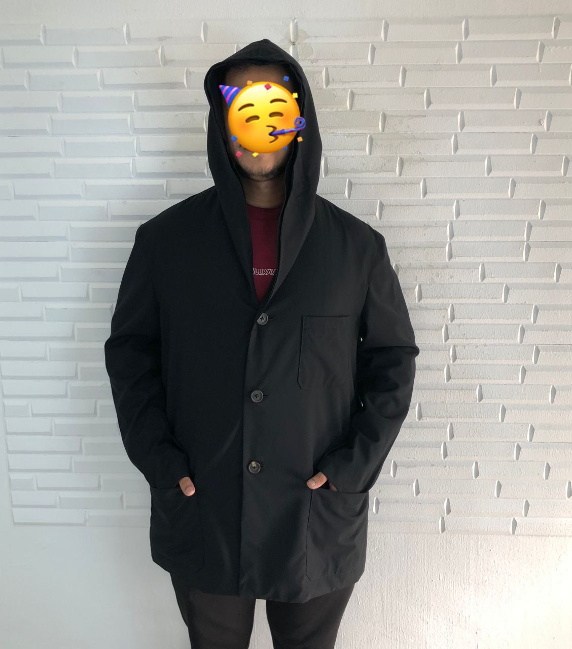 Yohji Yamamoto YS FOR MEN BY YOHJI YAMAMOTO HOODIE LIGHT JACKET Size US L / EU 52-54 / 3 - 10 Thumbnail