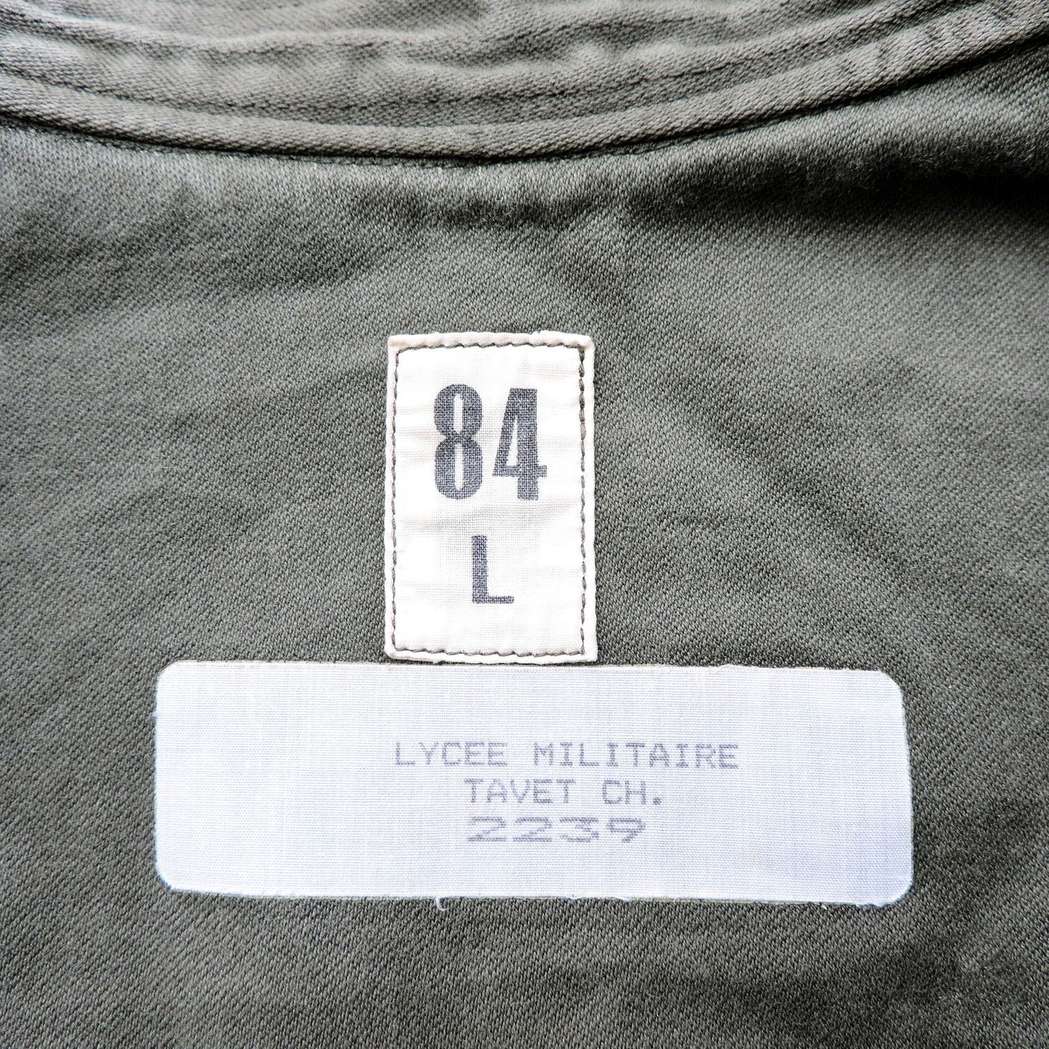 Vintage 70's Guy Leroy Lycee Militaire Tavet France Military Jacket Size US M / EU 48-50 / 2 - 4 Thumbnail