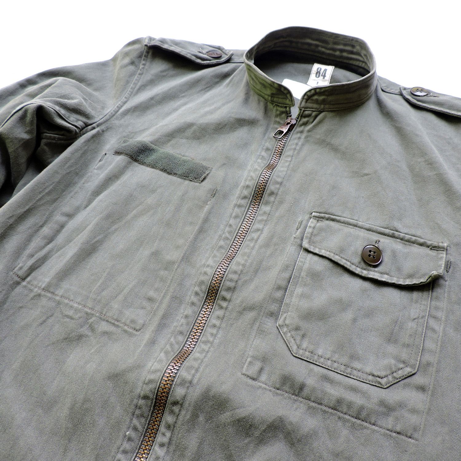 Vintage 70's Guy Leroy Lycee Militaire Tavet France Military Jacket Size US M / EU 48-50 / 2 - 8 Thumbnail