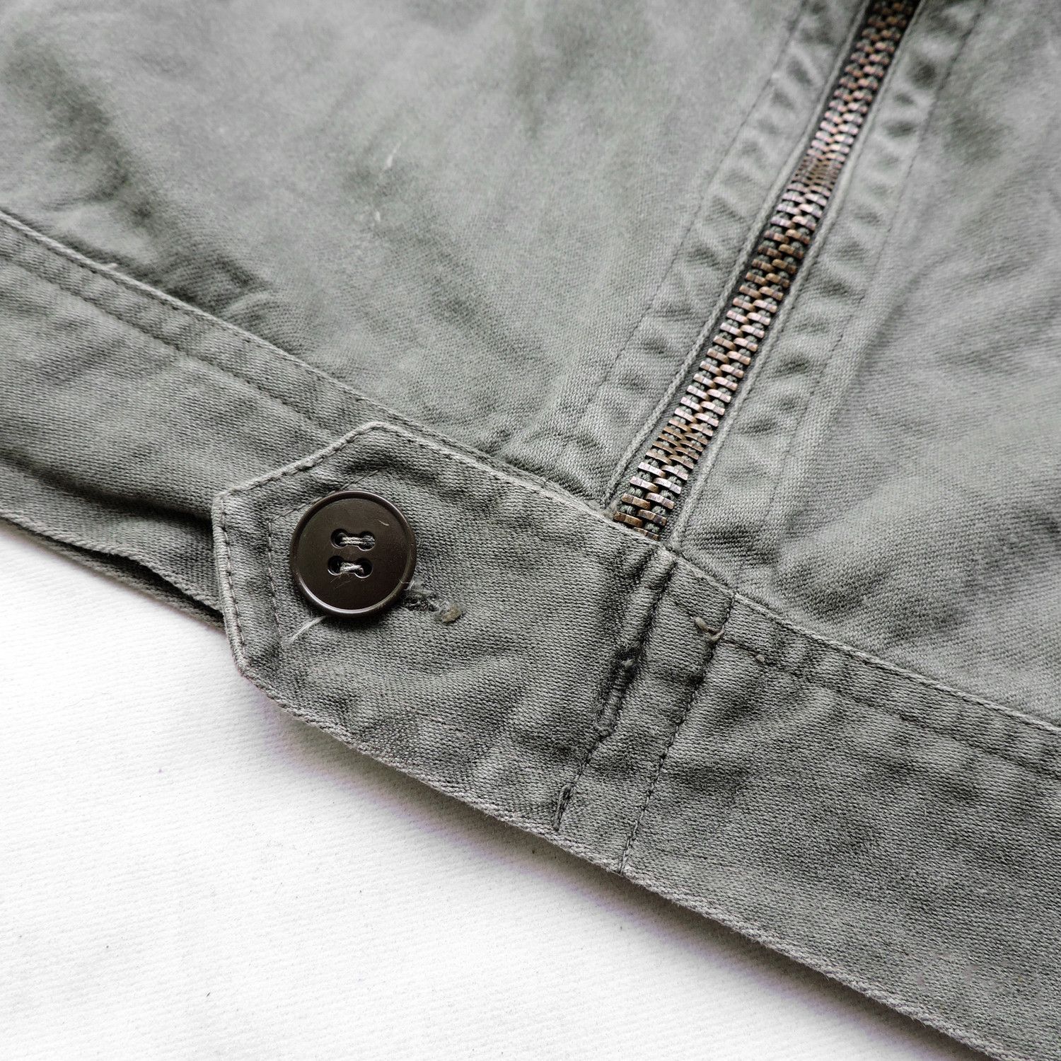 Vintage 70's Guy Leroy Lycee Militaire Tavet France Military Jacket Size US M / EU 48-50 / 2 - 9 Thumbnail