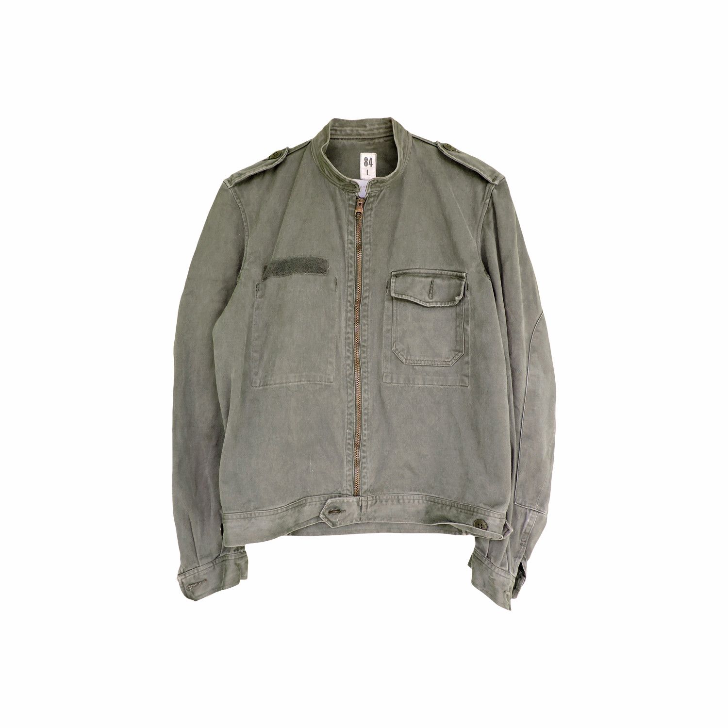 Vintage 70's Guy Leroy Lycee Militaire Tavet France Military Jacket Size US M / EU 48-50 / 2 - 1 Thumbnail