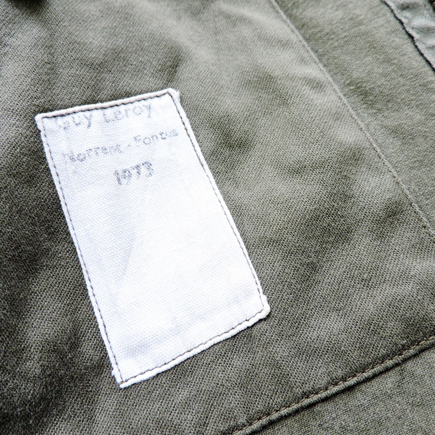 Vintage 70's Guy Leroy Lycee Militaire Tavet France Military Jacket Size US M / EU 48-50 / 2 - 5 Thumbnail