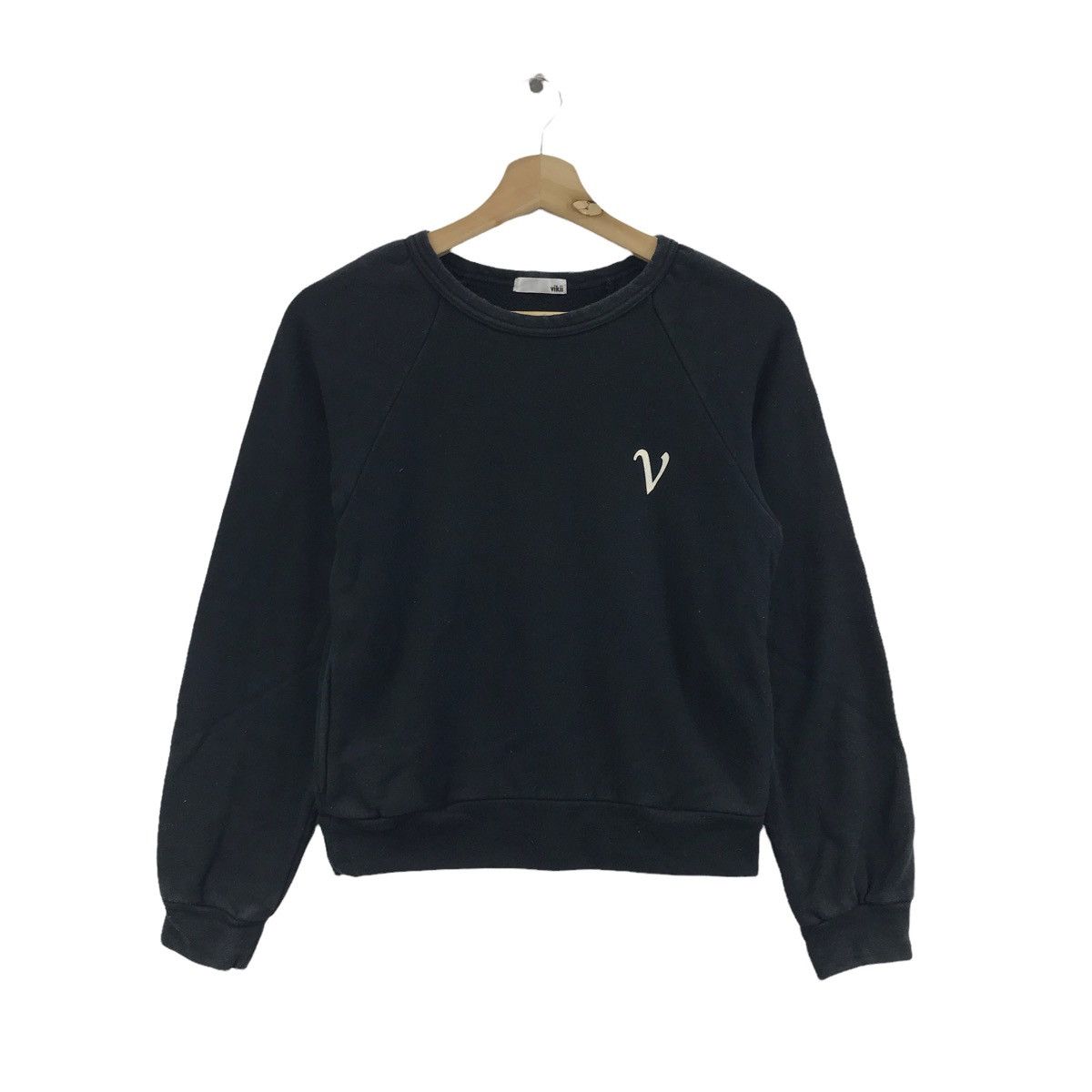 Japanese Brand VIKII Japanese Brand Black Sweatshirt Size US XS / EU 42 / 0 - 1 Thumbnail