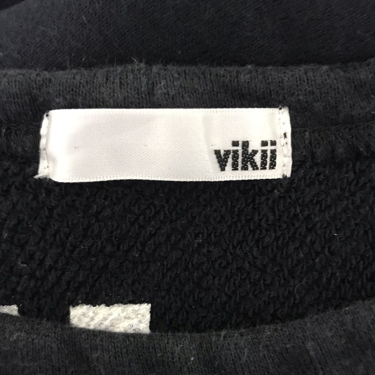 Japanese Brand VIKII Japanese Brand Black Sweatshirt Size US XS / EU 42 / 0 - 5 Thumbnail