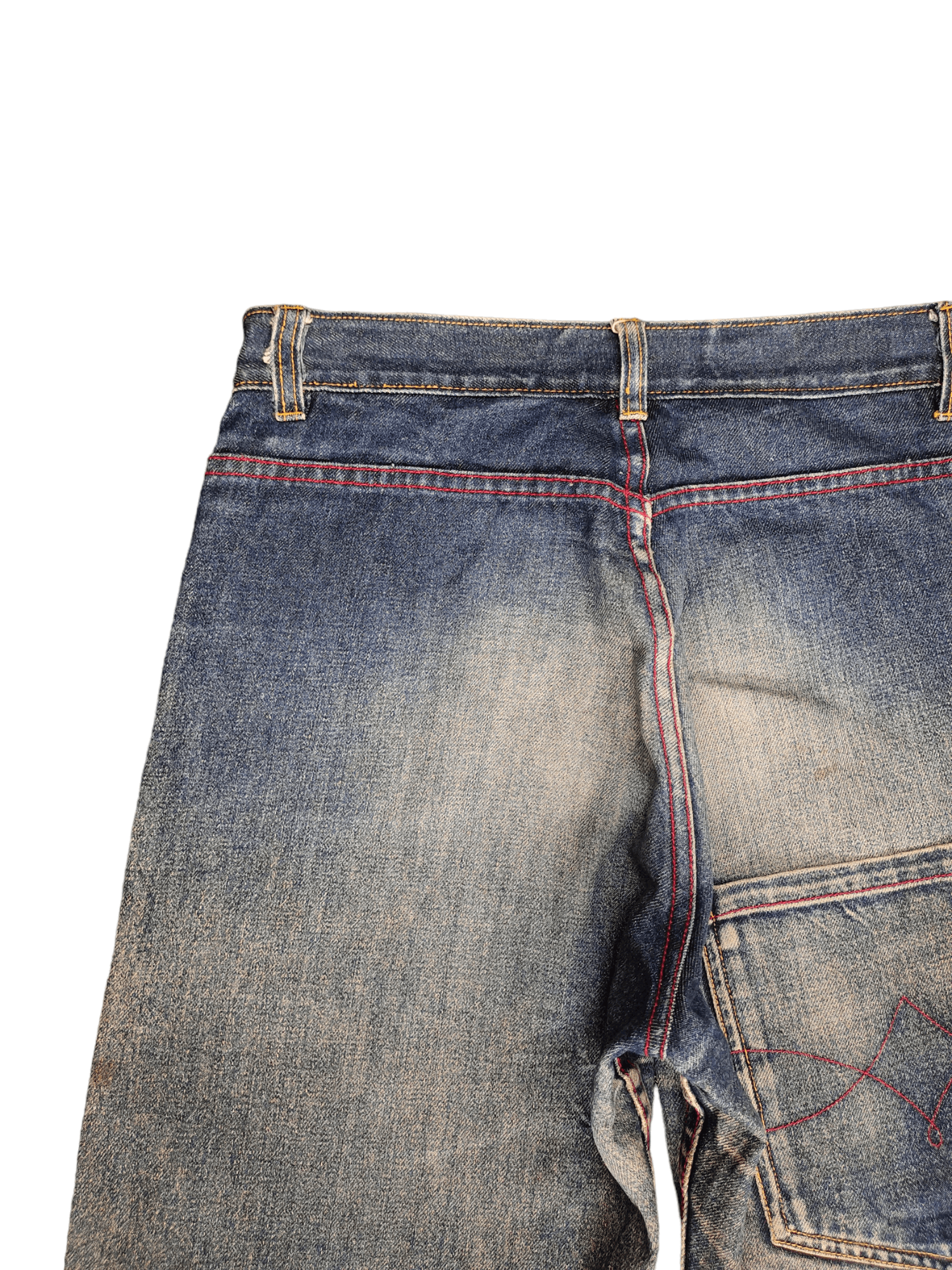 Kapital Changing Times Reversible Selvedge Denim Relaxed Orslow Size US 29 - 14 Thumbnail