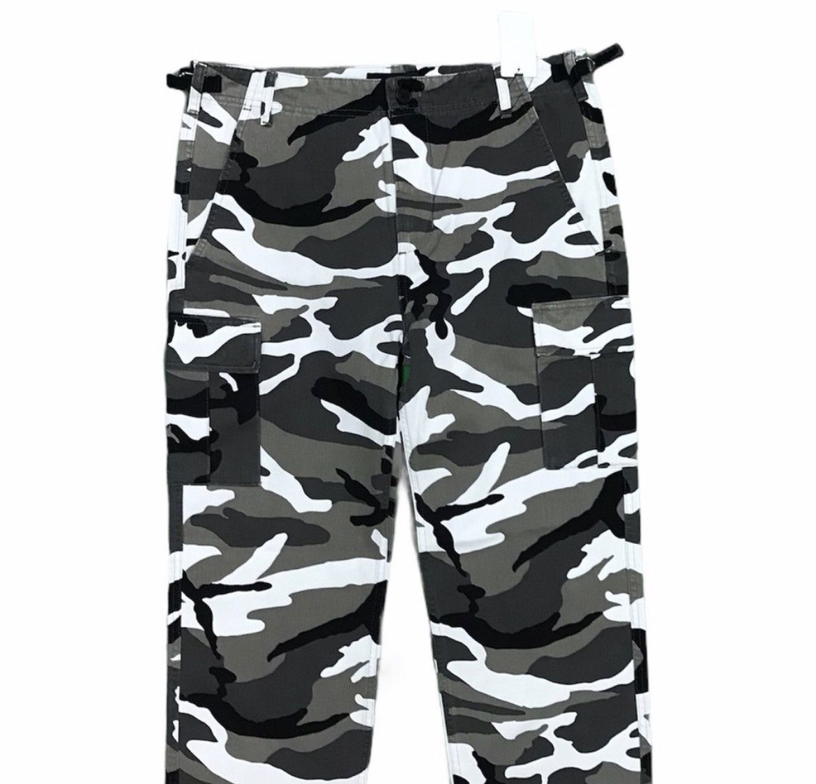 Balenciaga BALENCIAGA Army Camouflage Pants - Designer Cargo Pants Size US 31 - 10 Thumbnail