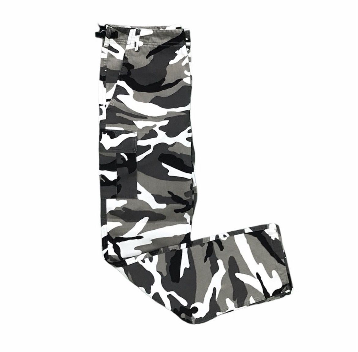 Balenciaga BALENCIAGA Army Camouflage Pants - Designer Cargo Pants Size US 31 - 6 Thumbnail