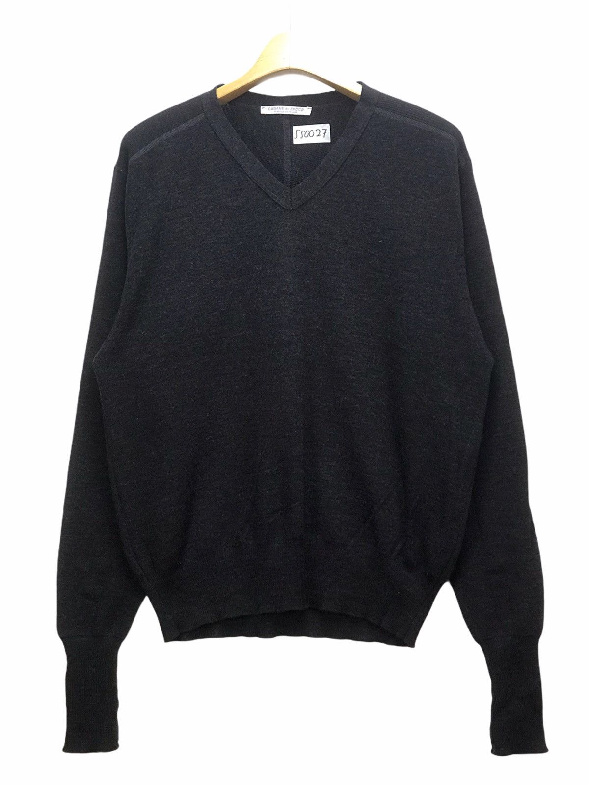 image of Cabane De Zucca Made In France Design Light Sweatshirt in Black, Men's (Size Medium)