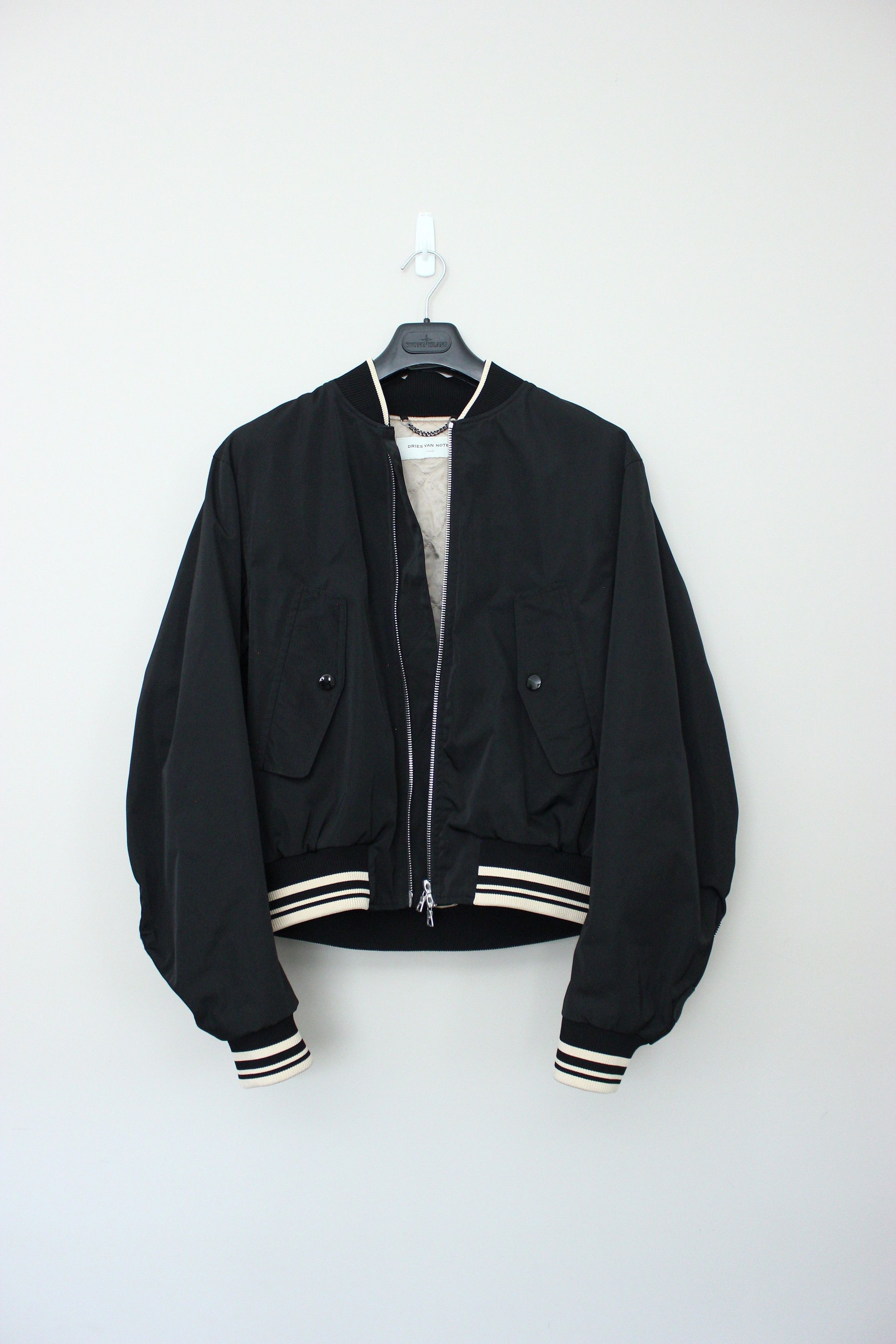 Dries Van Noten Vellow Back Zip Bomber ASAP Rocky Grailed