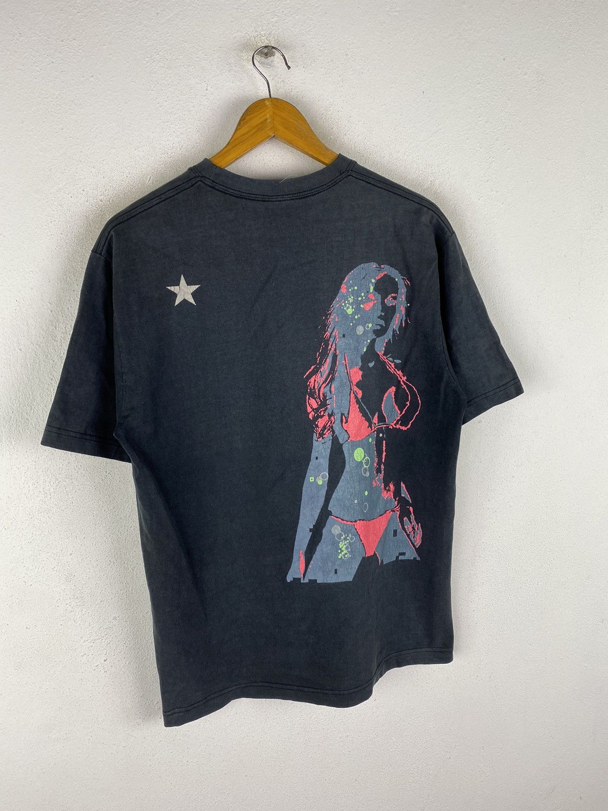 Designer × Japanese Brand Vintage Multiple Maniax No.7 Graphic T-Shirt Black 2000s Size US L / EU 52-54 / 3 - 3 Thumbnail