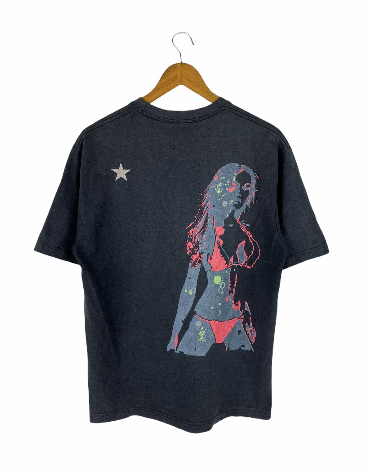 Designer × Japanese Brand Vintage Multiple Maniax No.7 Graphic T-Shirt Black 2000s Size US L / EU 52-54 / 3 - 1 Thumbnail