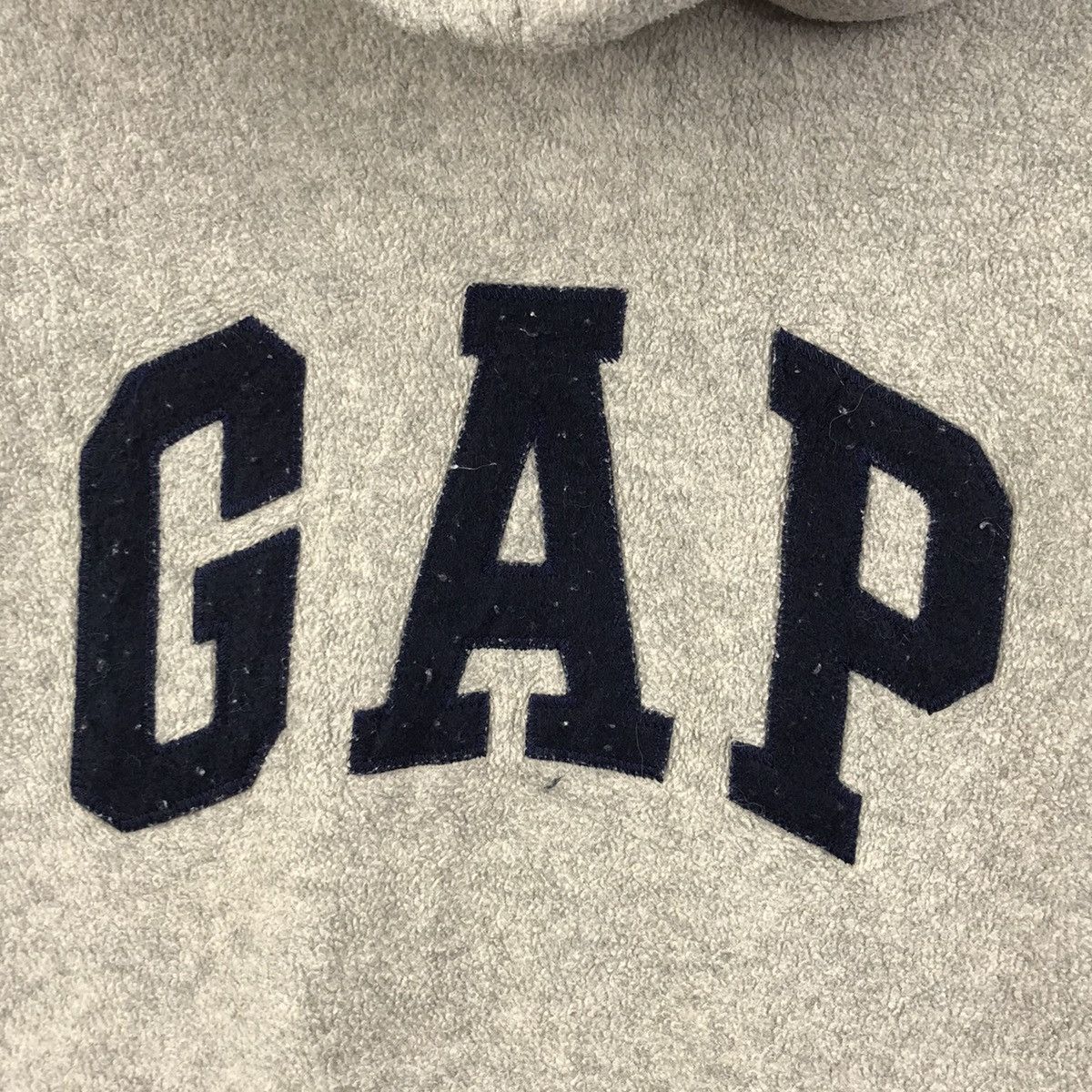 Gap Vintage GAP EMBROIDERED Logo Grey Hoodie Sweatshirt Fleece Size US M / EU 48-50 / 2 - 3 Thumbnail
