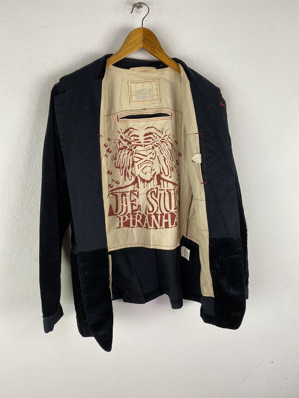 Designer × Marithe + Francois Girbaud 🔥SALE🔥MARITHE FRANCOIS GIRBAUD VELVET JACKET Size US M / EU 48-50 / 2 - 4 Thumbnail