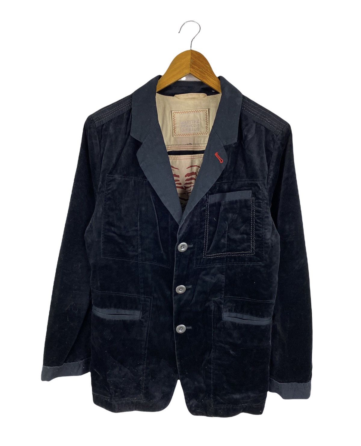 Designer × Marithe + Francois Girbaud 🔥SALE🔥MARITHE FRANCOIS GIRBAUD VELVET JACKET Size US M / EU 48-50 / 2 - 2 Thumbnail