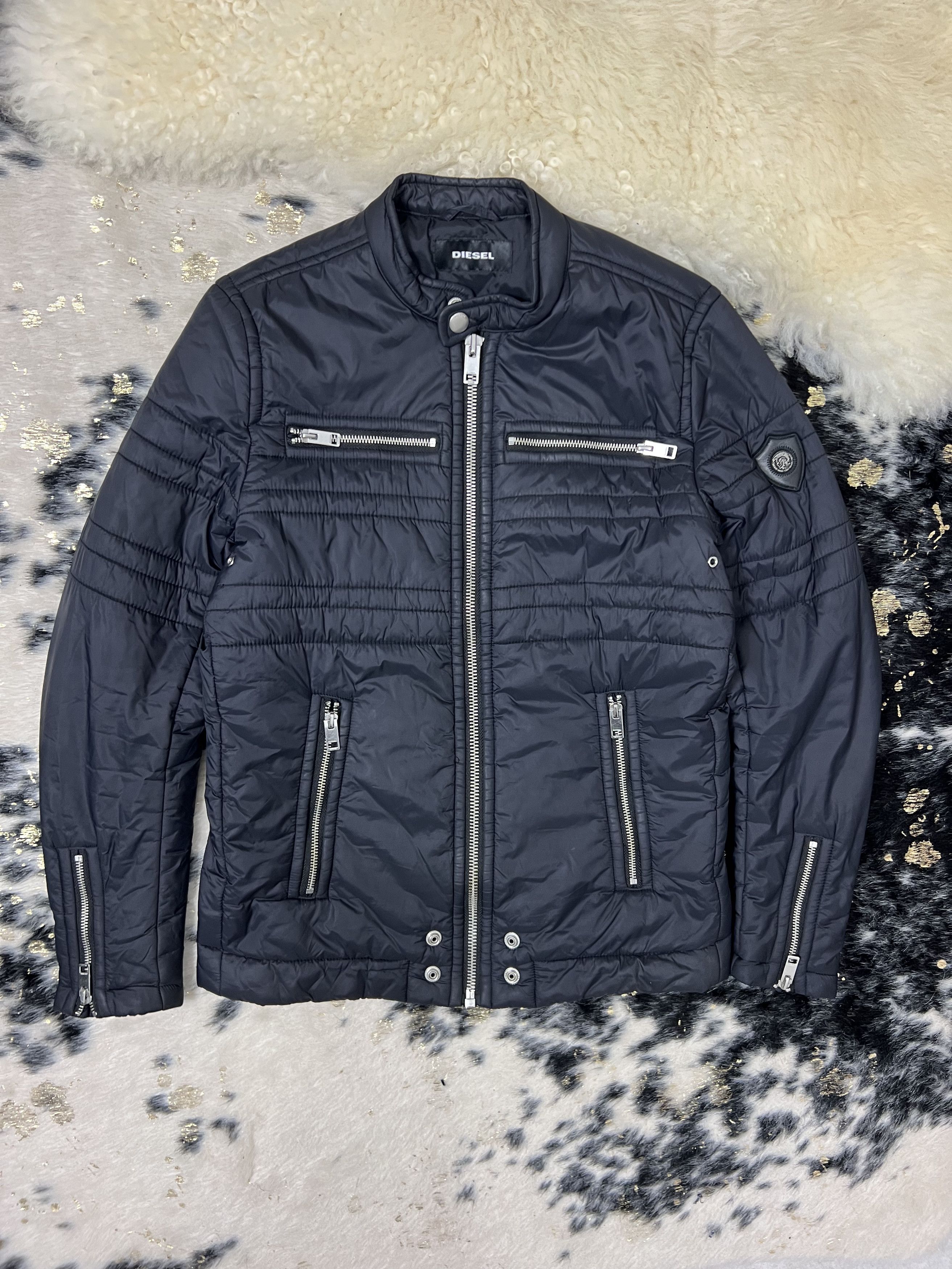 diesel w neverzip jacket