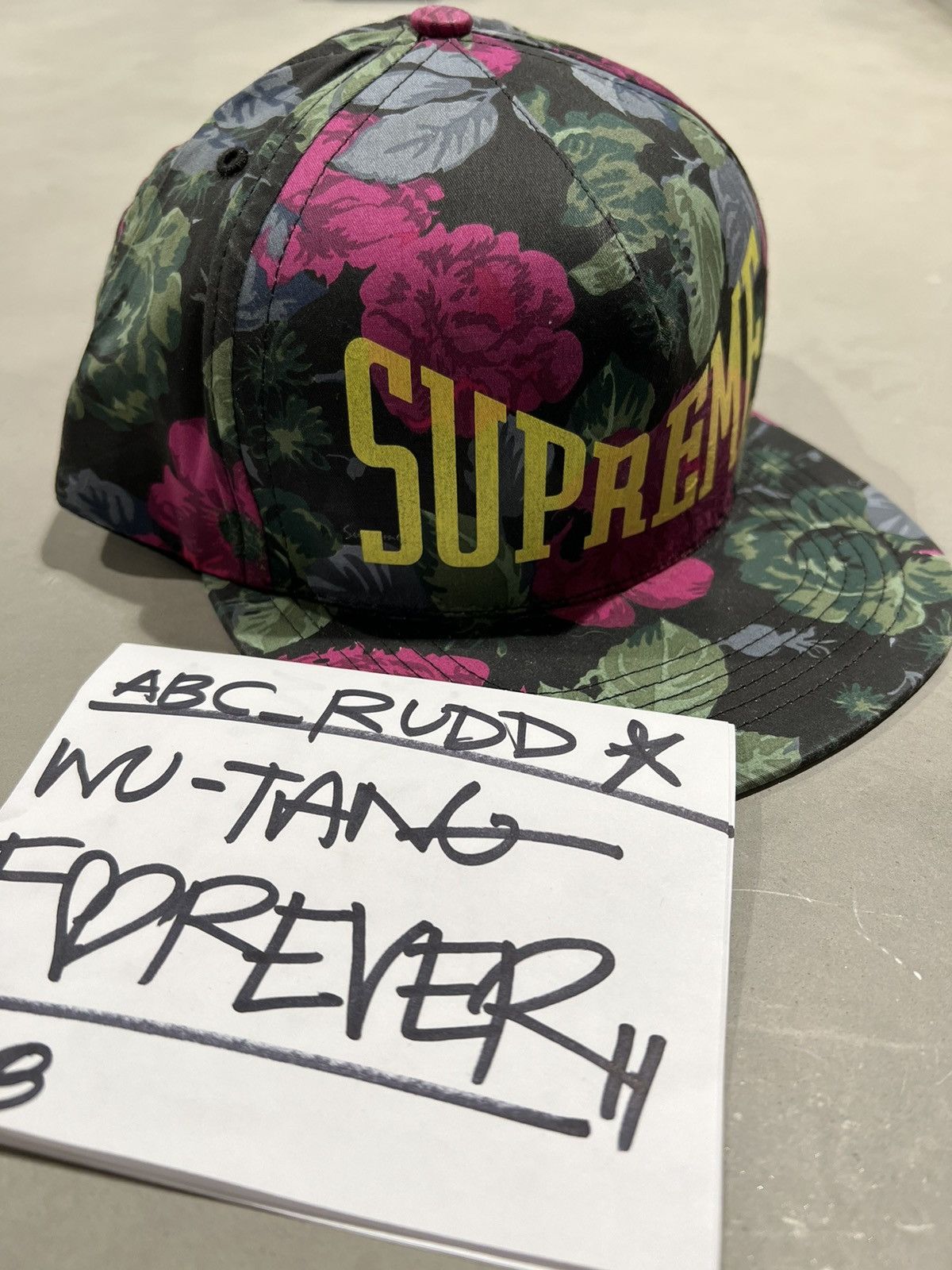 Supreme Supreme Floral 5-Panel Black SS18 Size ONE SIZE - 3 Thumbnail